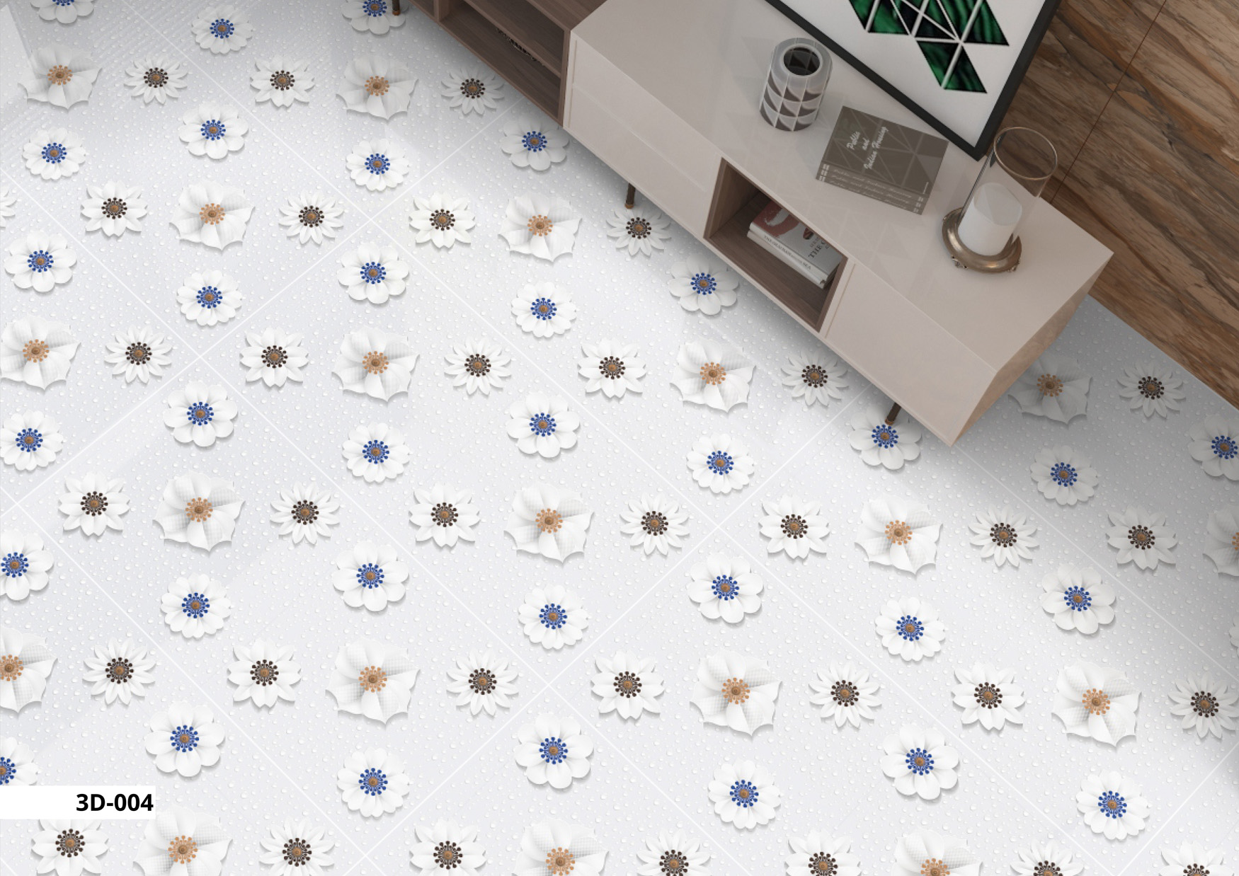 Living Room Tiles Mockup, Living Room Tiles Preview