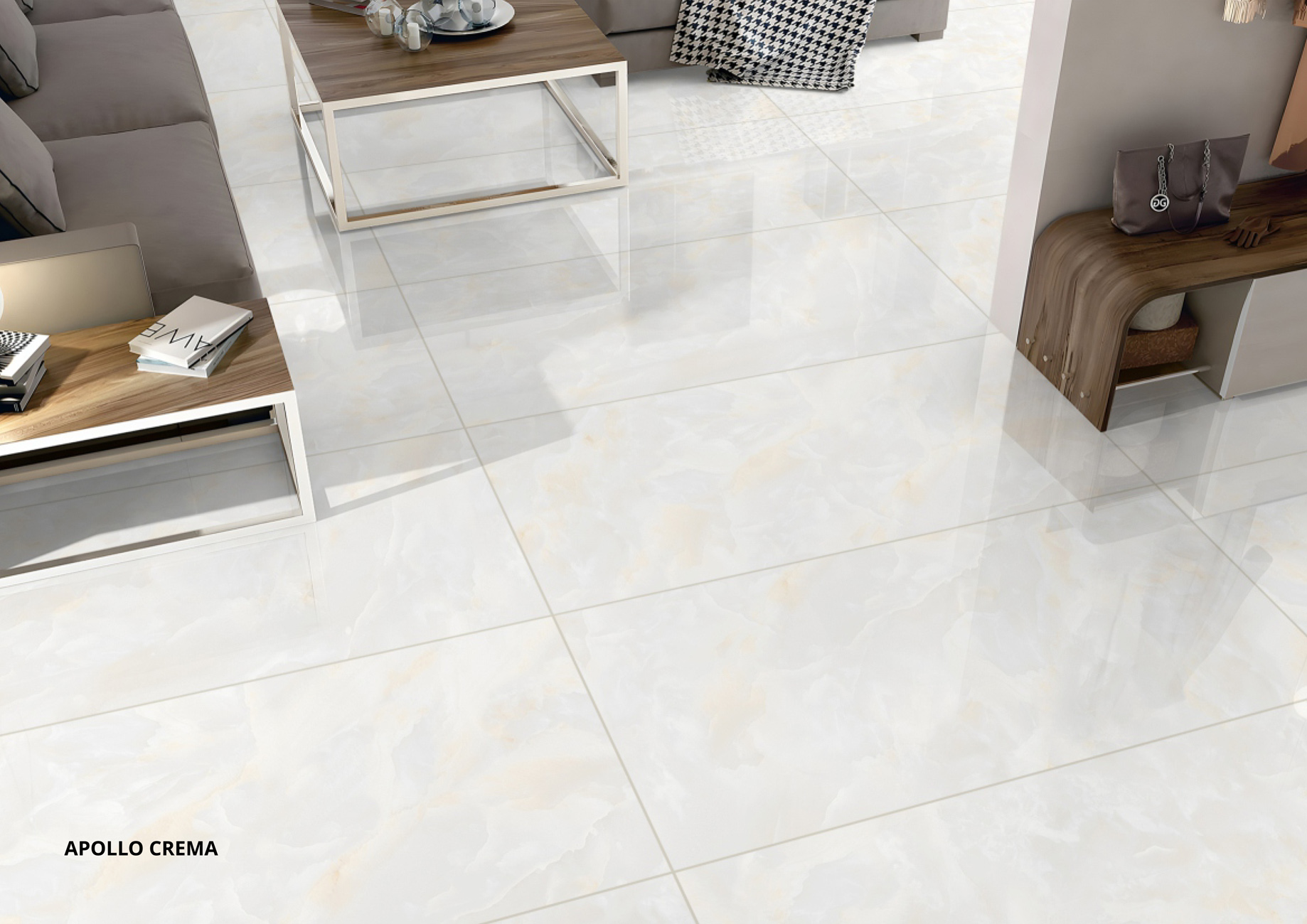 Living Room Tiles Mockup, Living Room Tiles Preview