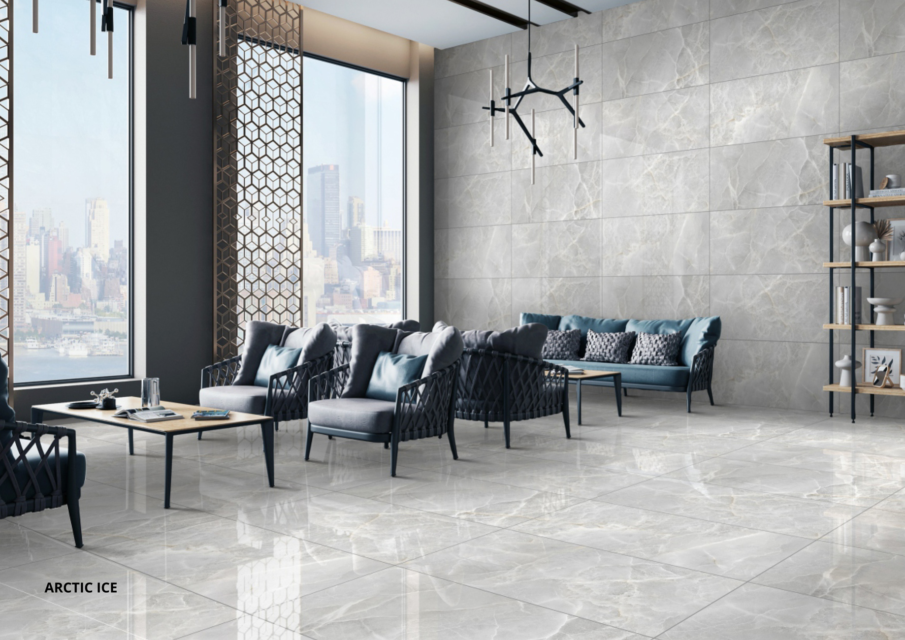 Living Room Tiles Mockup, Living Room Tiles Preview