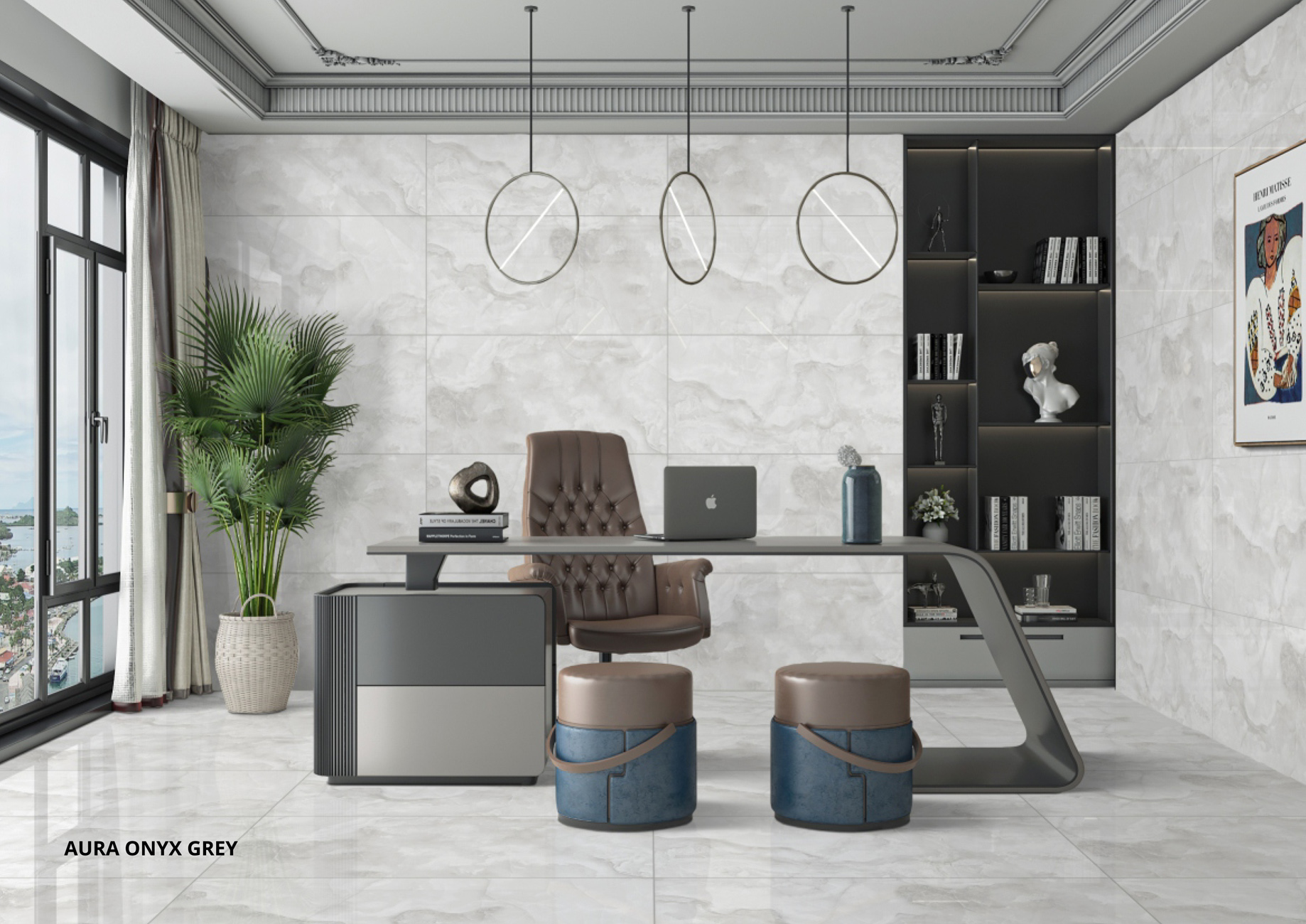 Office Tiles Mockup, Office Tiles Preview