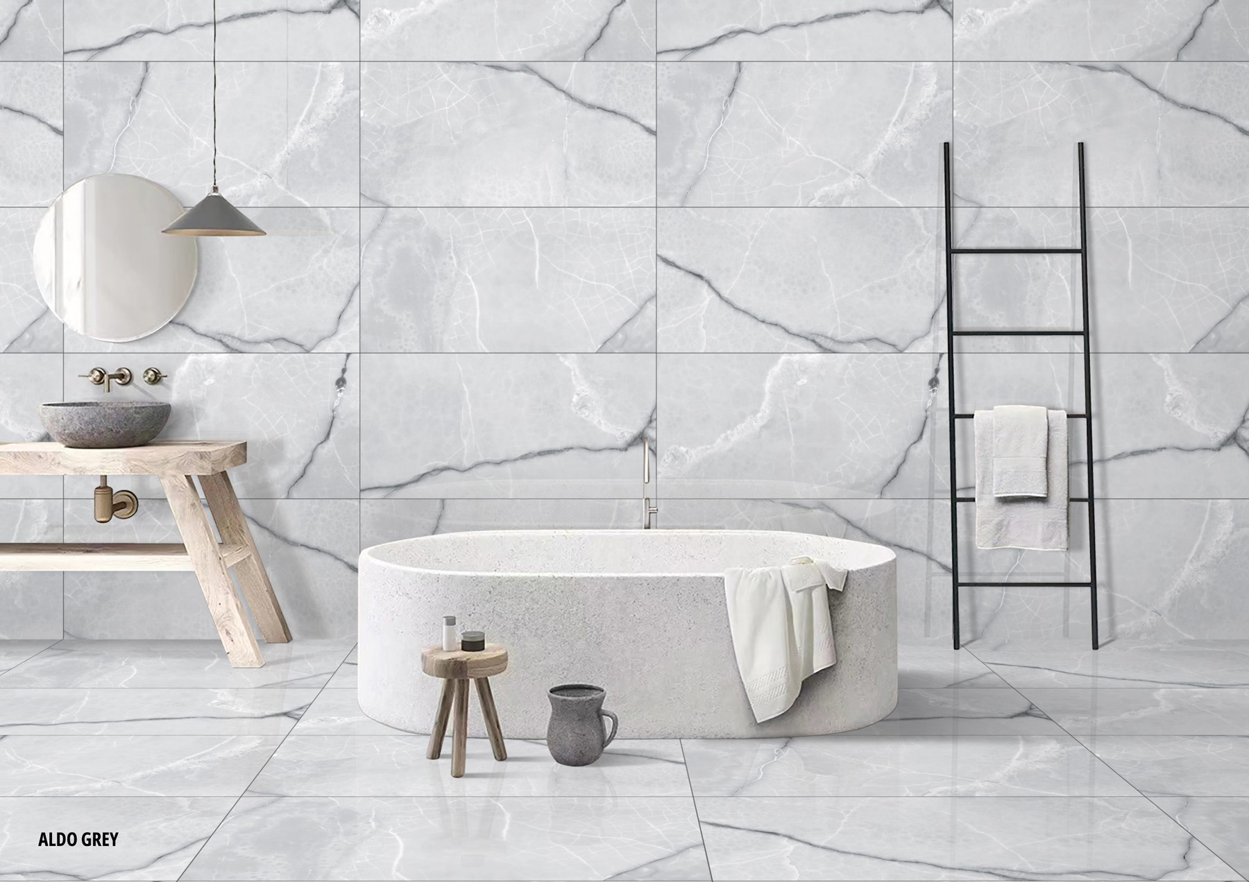 Bathroom Tiles Mockup, Bathroom Tiles Preview