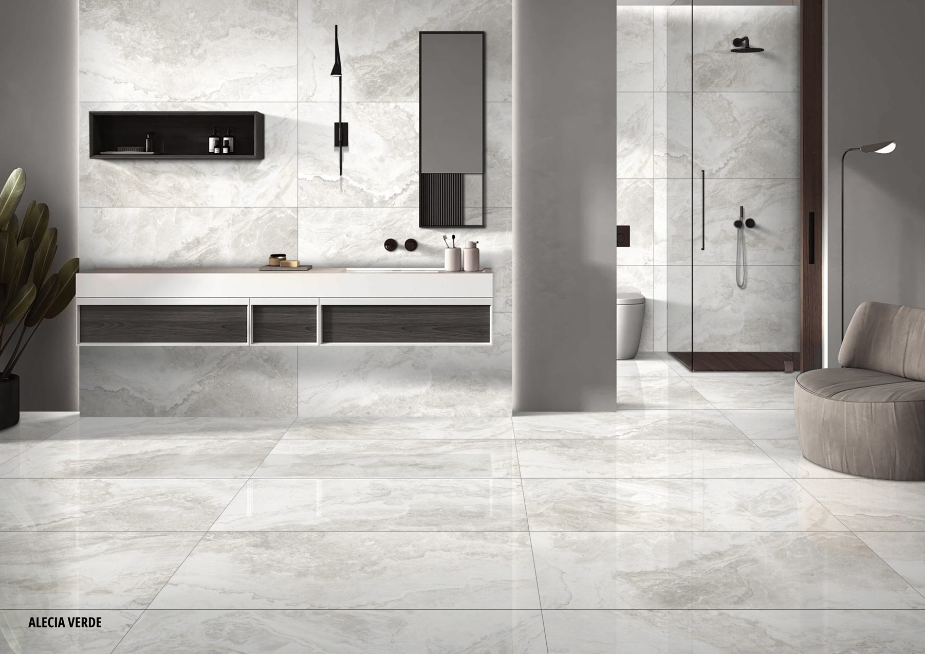Bathroom Tiles Mockup, Bathroom Tiles Preview