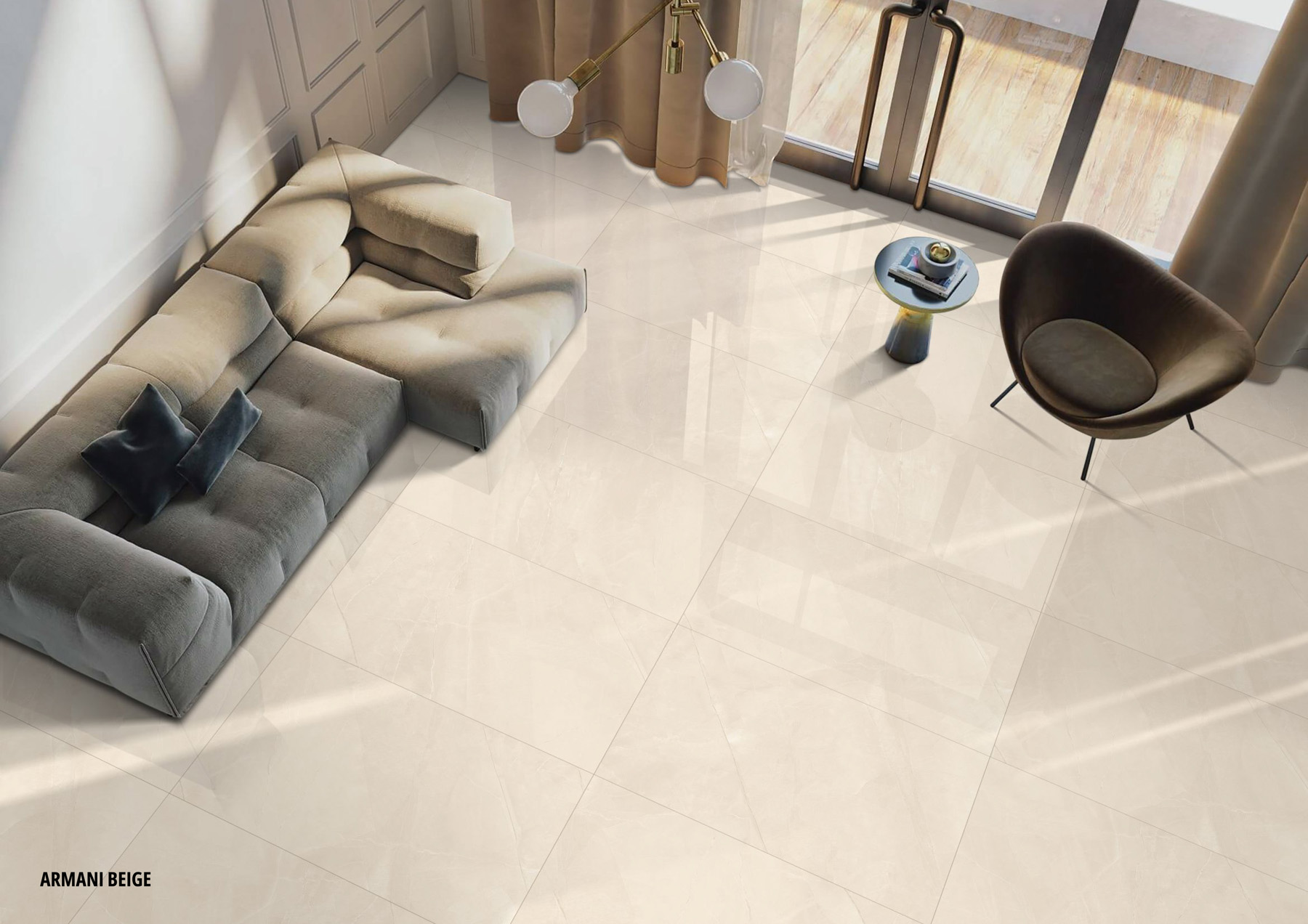 Living Room Tiles Mockup, Living Room Tiles Preview