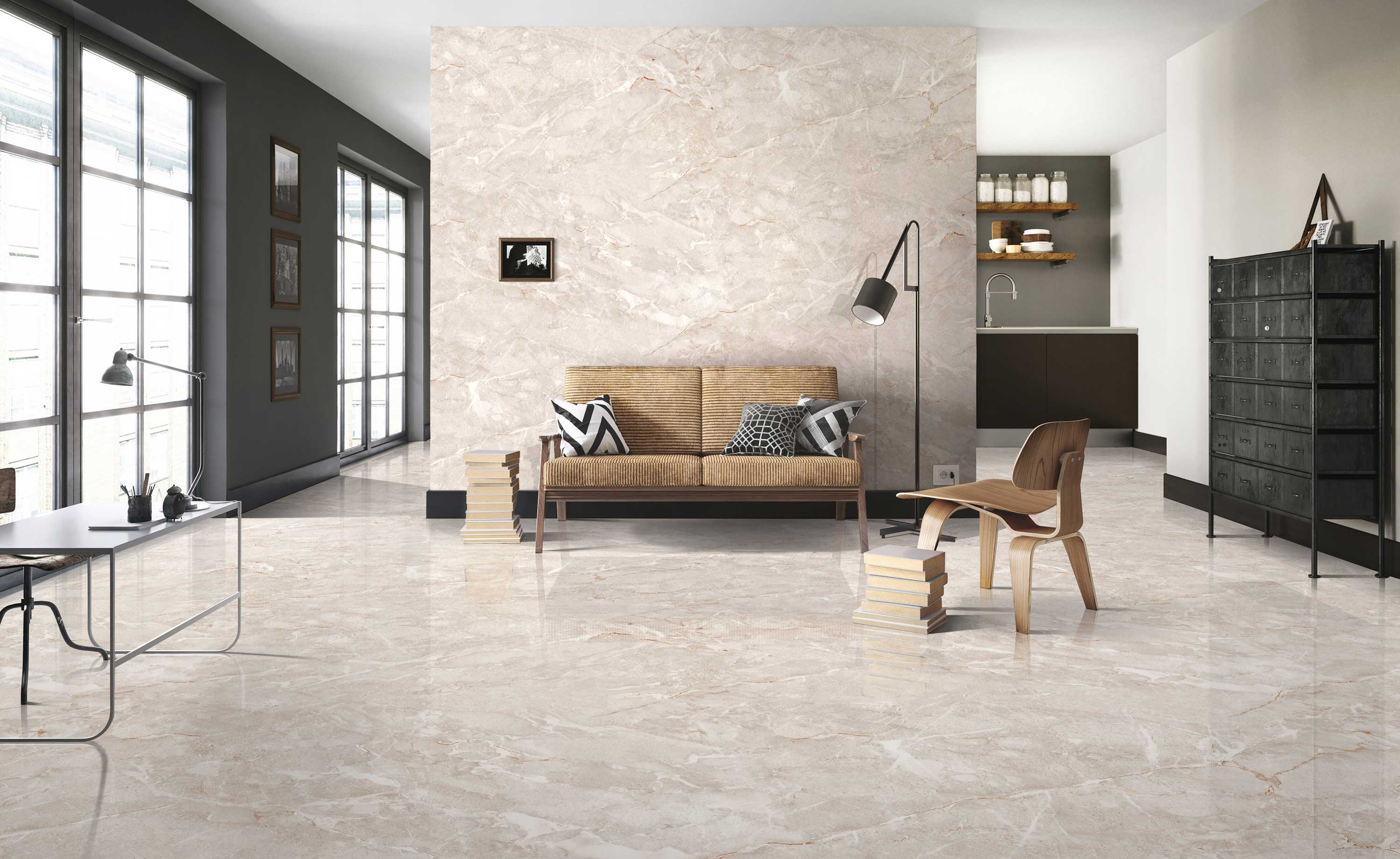 Living Room Tiles Mockup, Living Room Tiles Preview