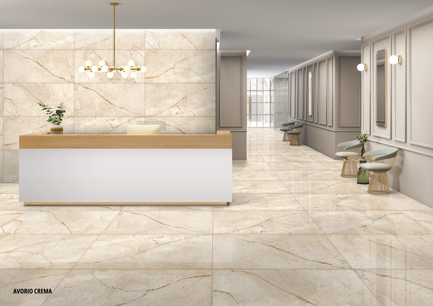 Reception Tiles Mockup, Reception Tiles Preview