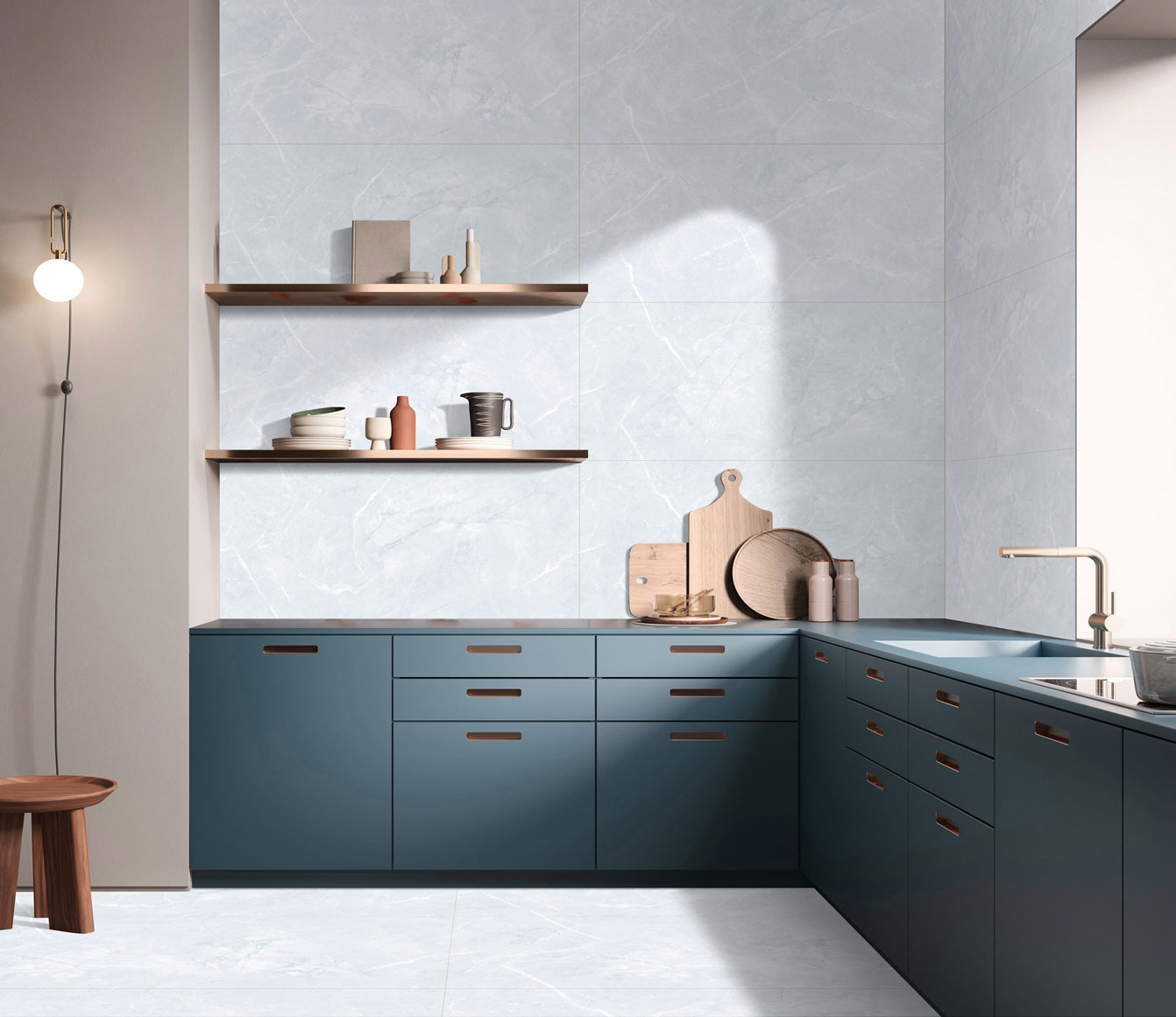 Kitchen Tiles Mockup, Kitchen Tiles Preview