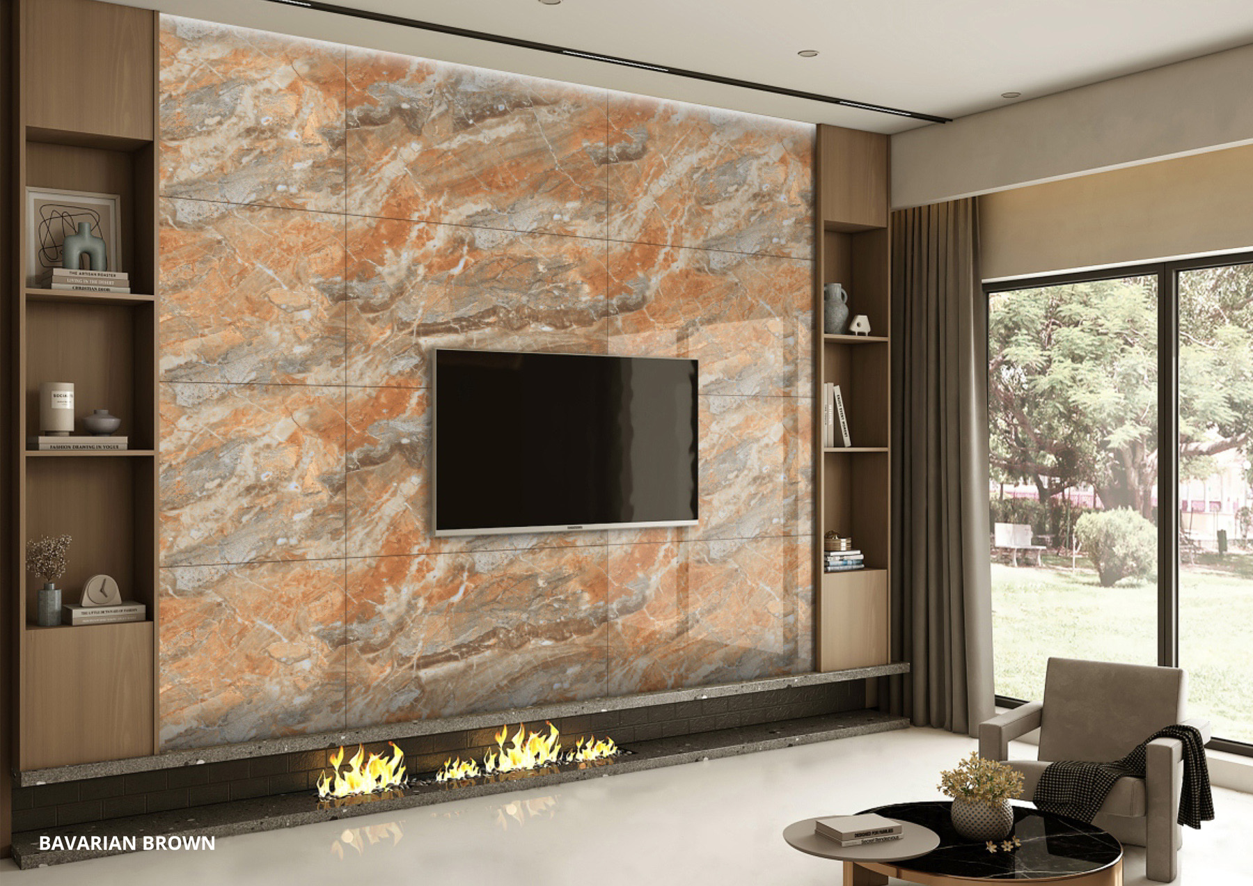 Living Room Tiles Mockup, Living Room Tiles Preview