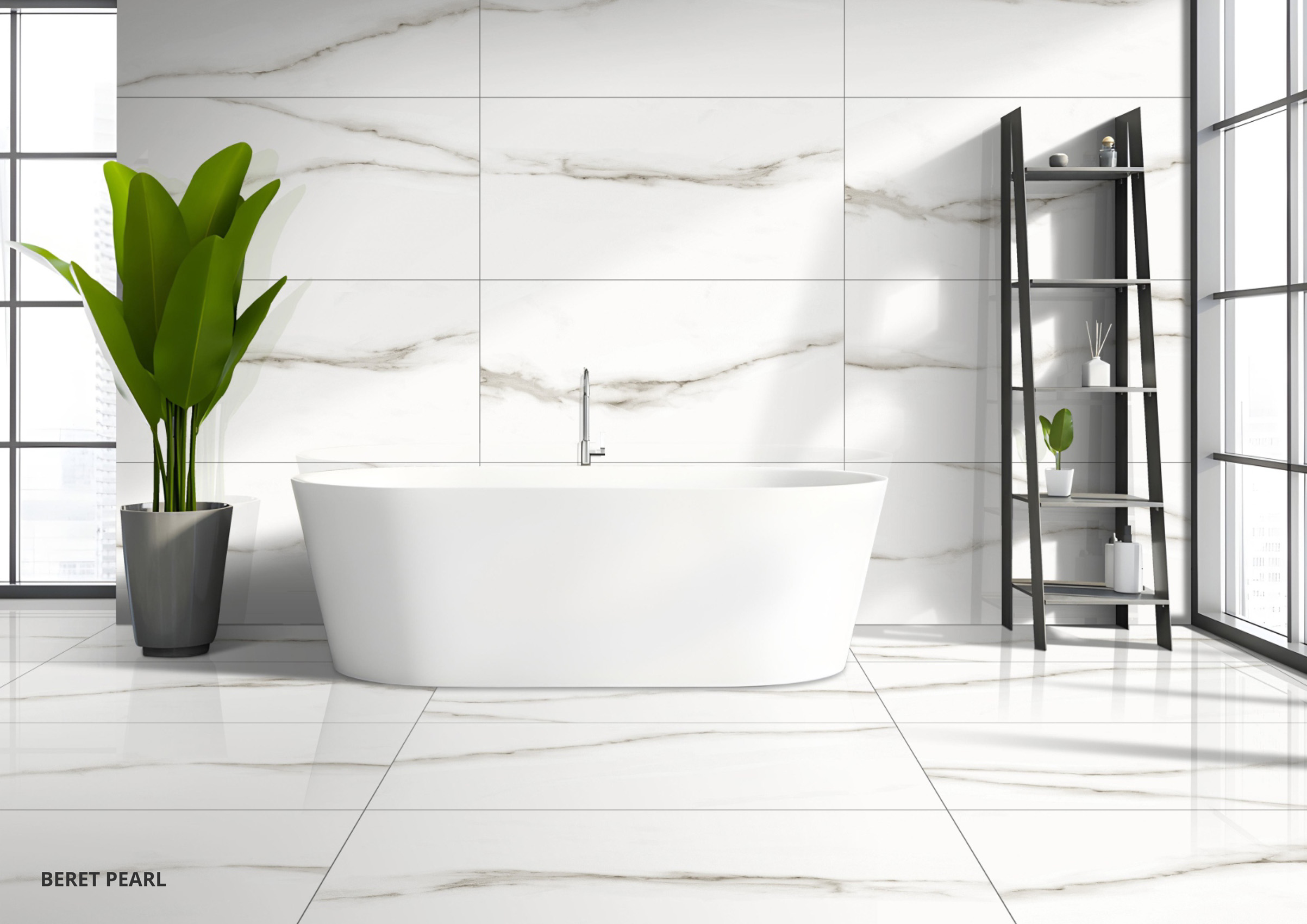 Bathroom Tiles Mockup, Bathroom Tiles Preview