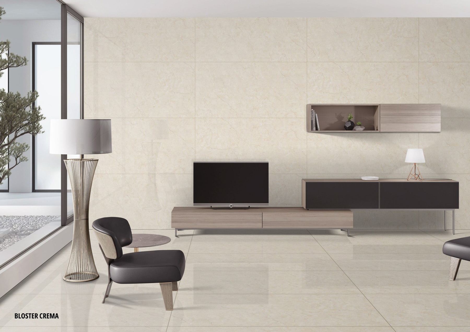 Living Room Tiles Mockup, Living Room Tiles Preview