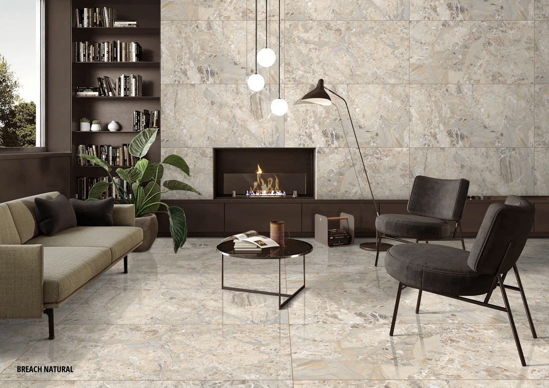 Living Room Tiles Mockup, Living Room Tiles Preview