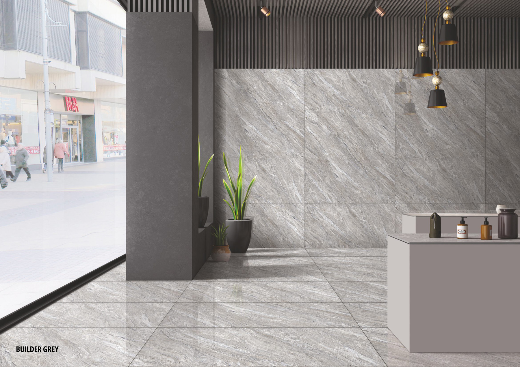 Commercial Tiles Mockup, Commercial Tiles Preview