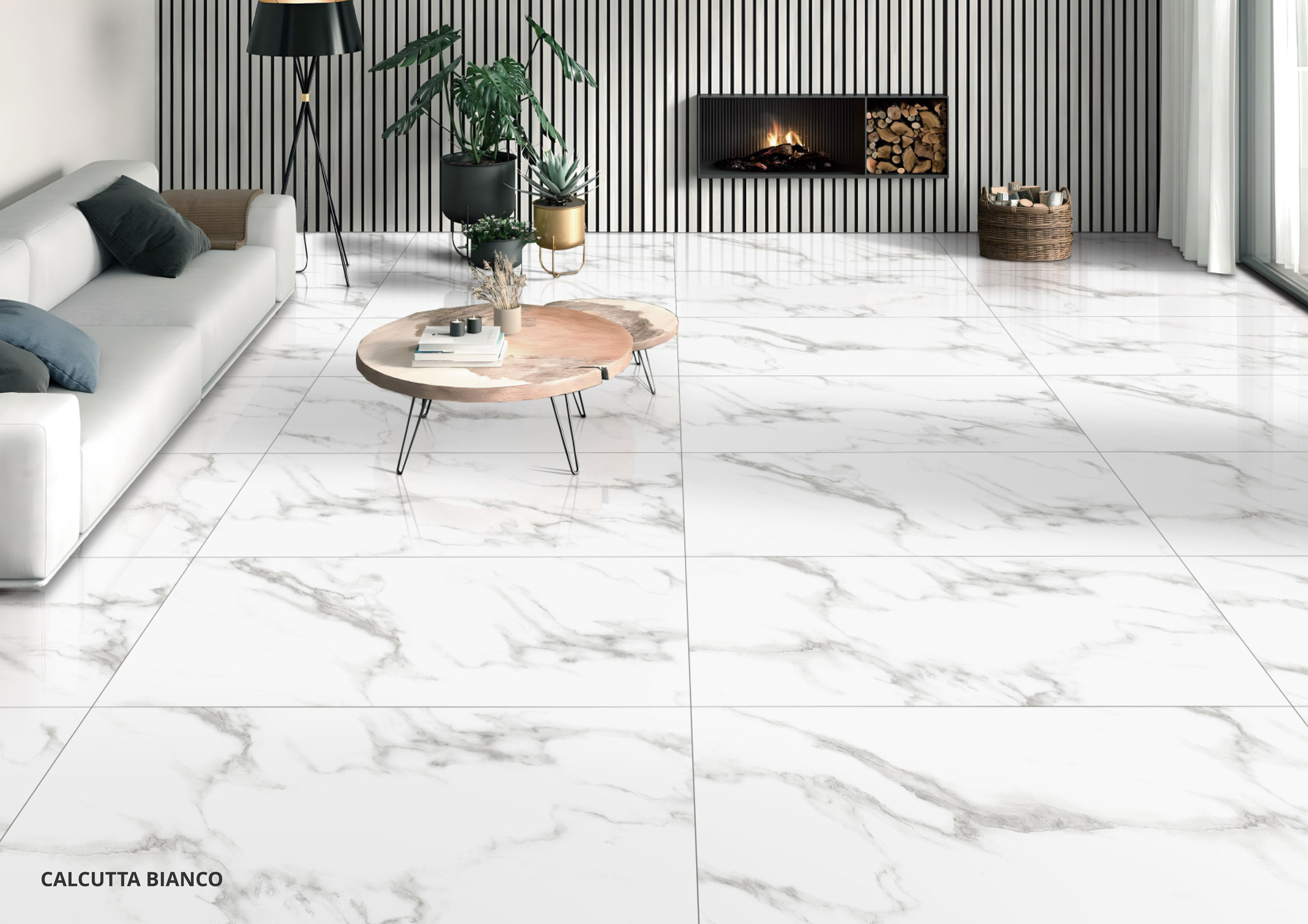 Living Room Tiles Mockup, Living Room Tiles Preview