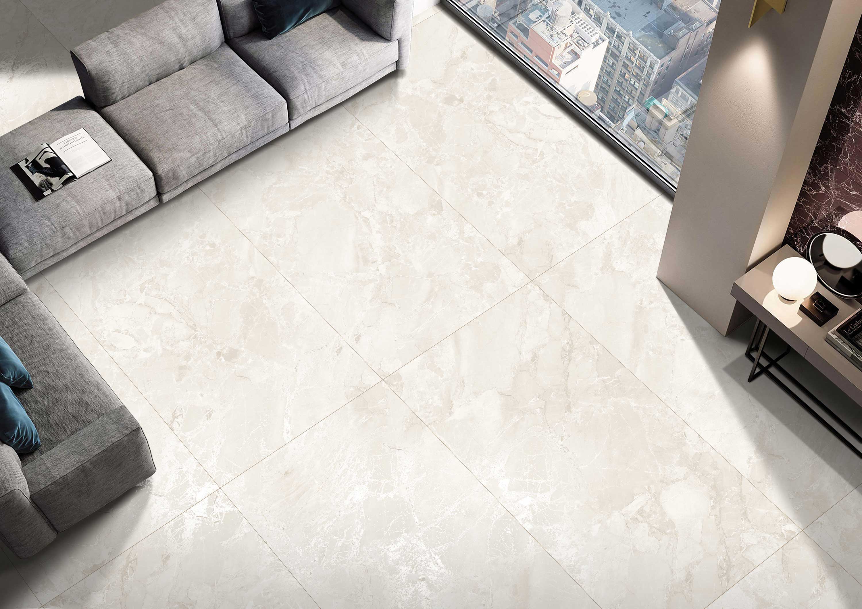 Living Room Tiles Mockup, Living Room Tiles Preview