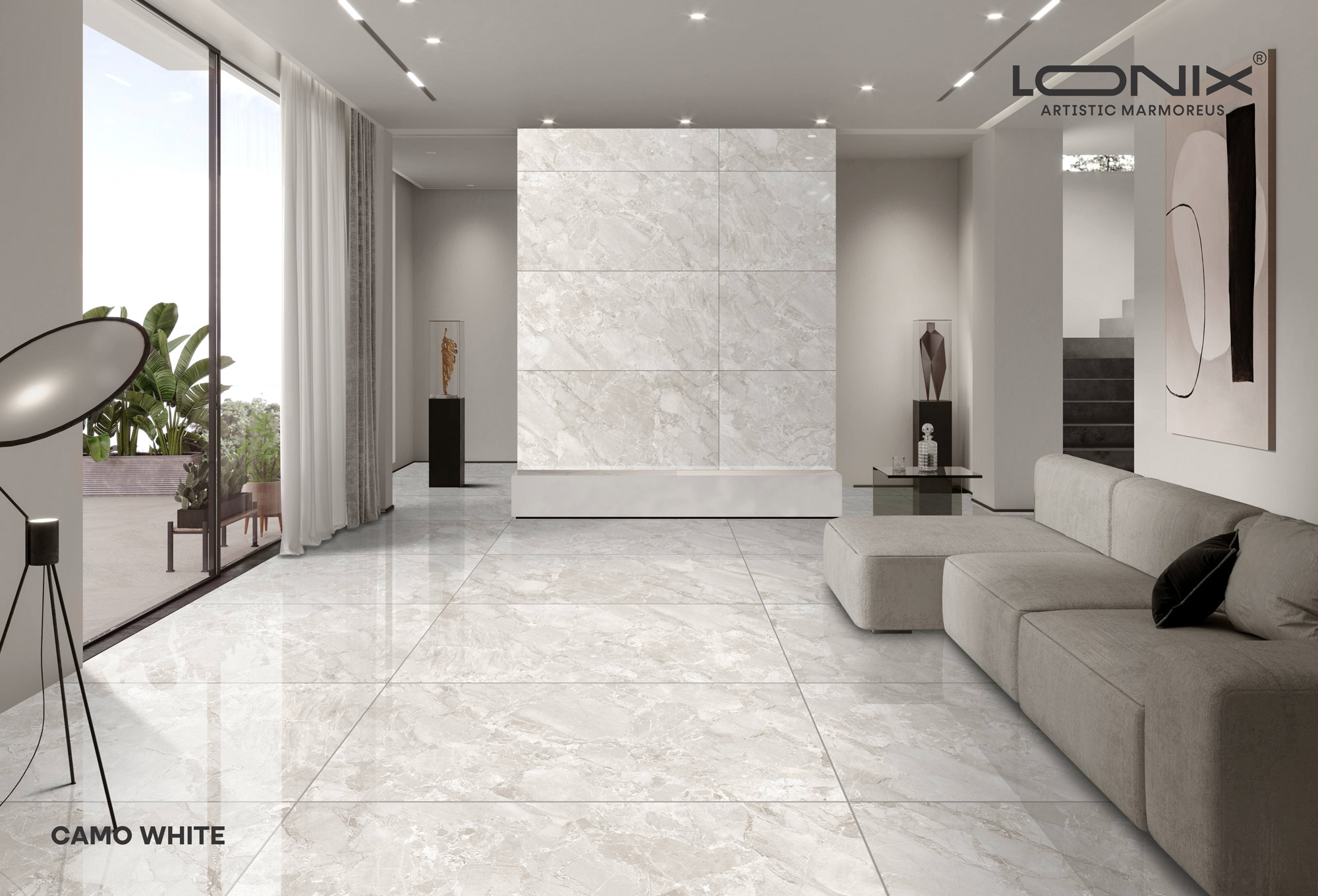 Living Room Tiles Mockup, Living Room Tiles Preview