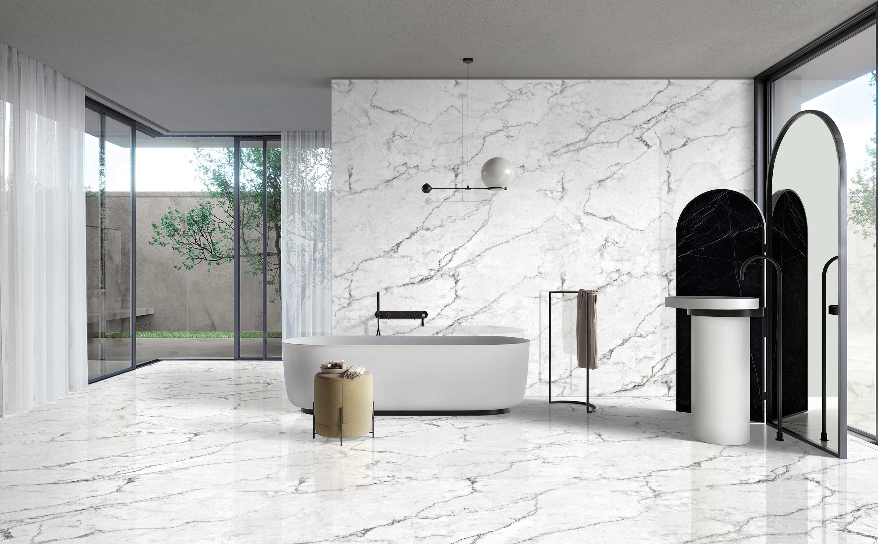 Bathroom Tiles Mockup, Bathroom Tiles Preview