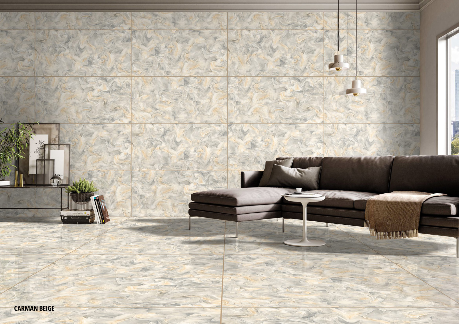 Living Room Tiles Mockup, Living Room Tiles Preview