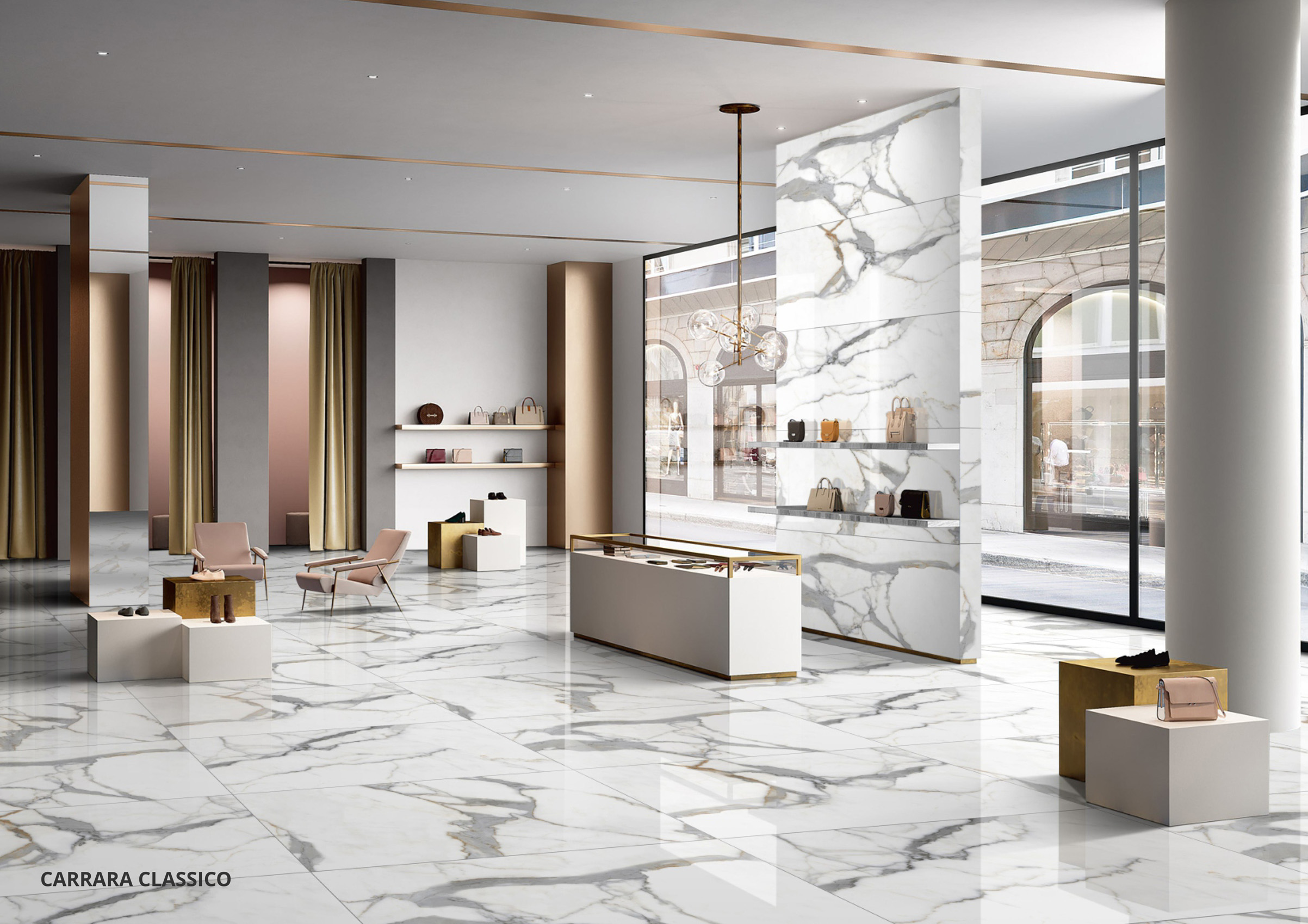 Showroom Tiles Mockup, Showroom Tiles Preview