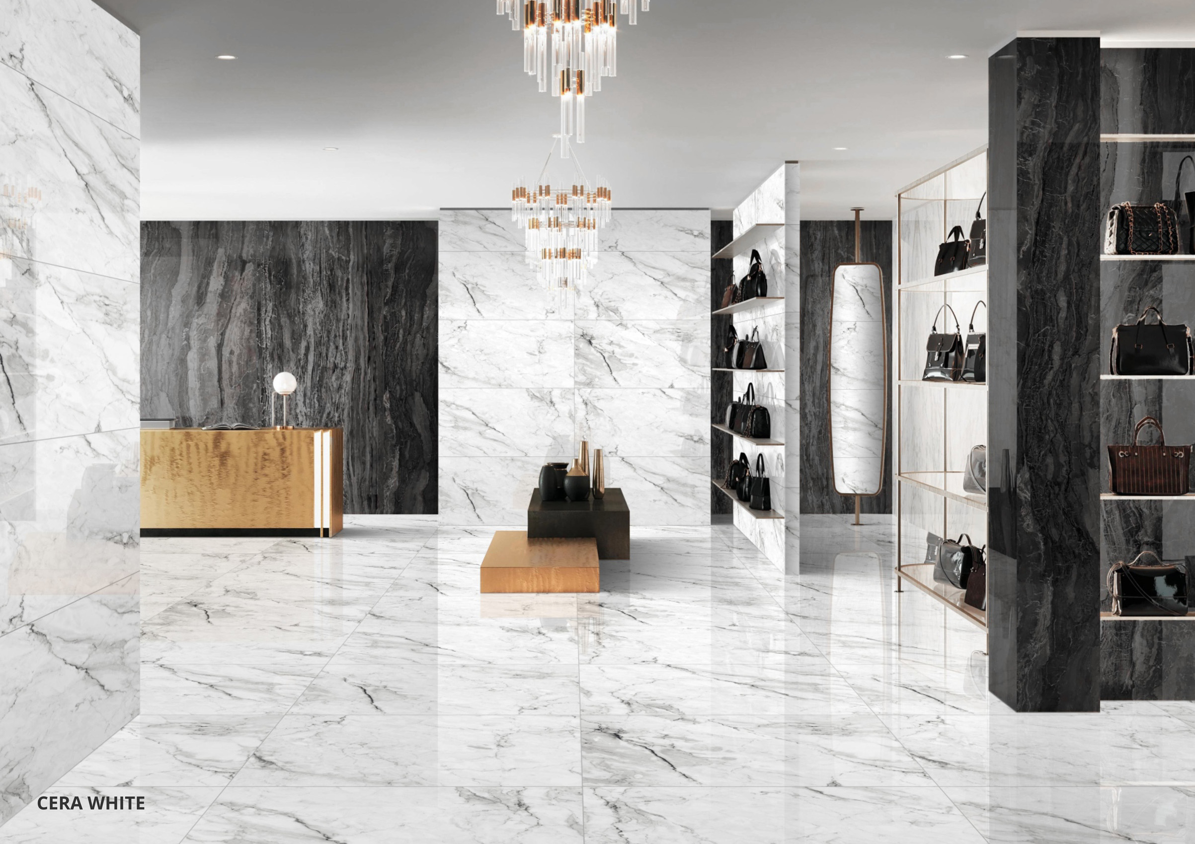 Showroom Tiles Mockup, Showroom Tiles Preview