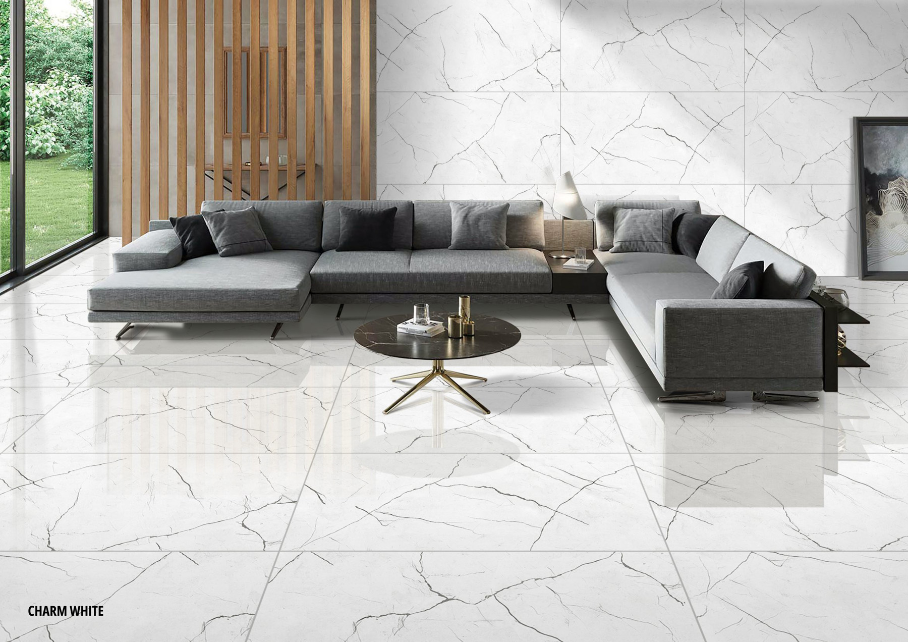 Living Room Tiles Mockup, Living Room Tiles Preview