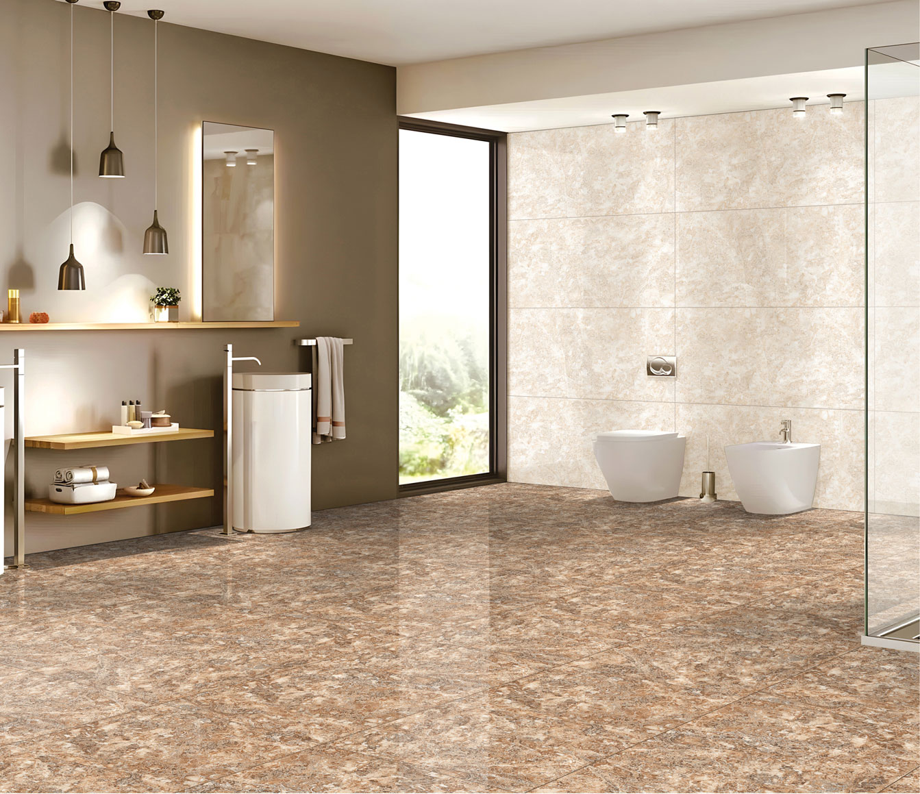 Bathroom Tiles Mockup, Bathroom Tiles Preview
