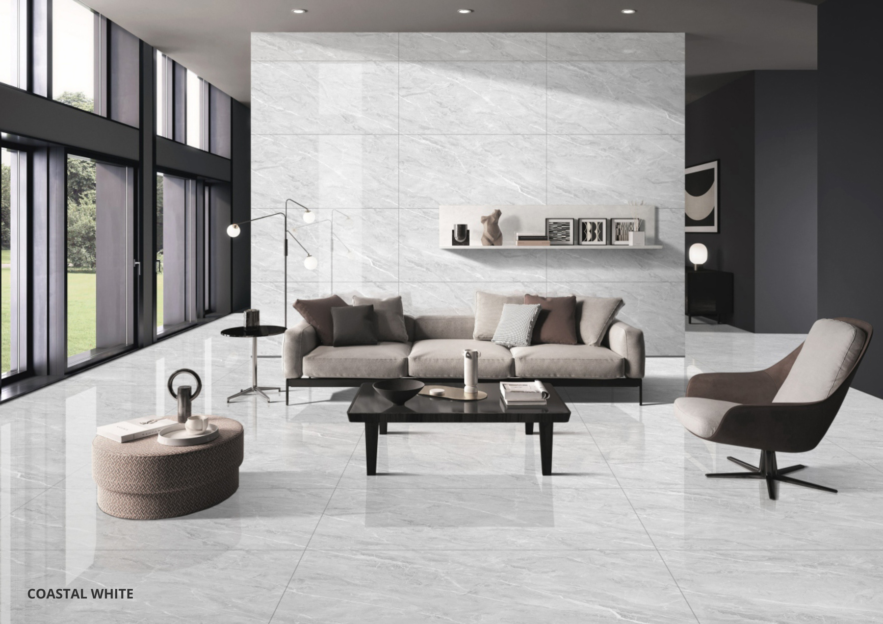Living Room Tiles Mockup, Living Room Tiles Preview