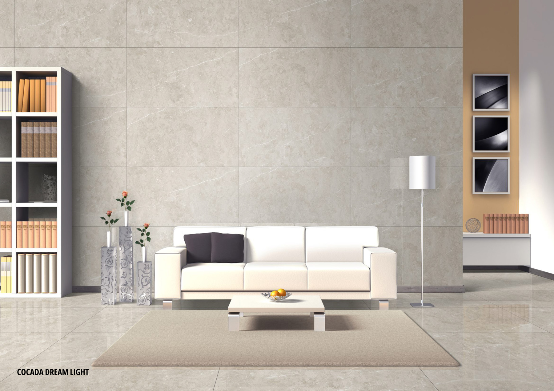 Living Room Tiles Mockup, Living Room Tiles Preview