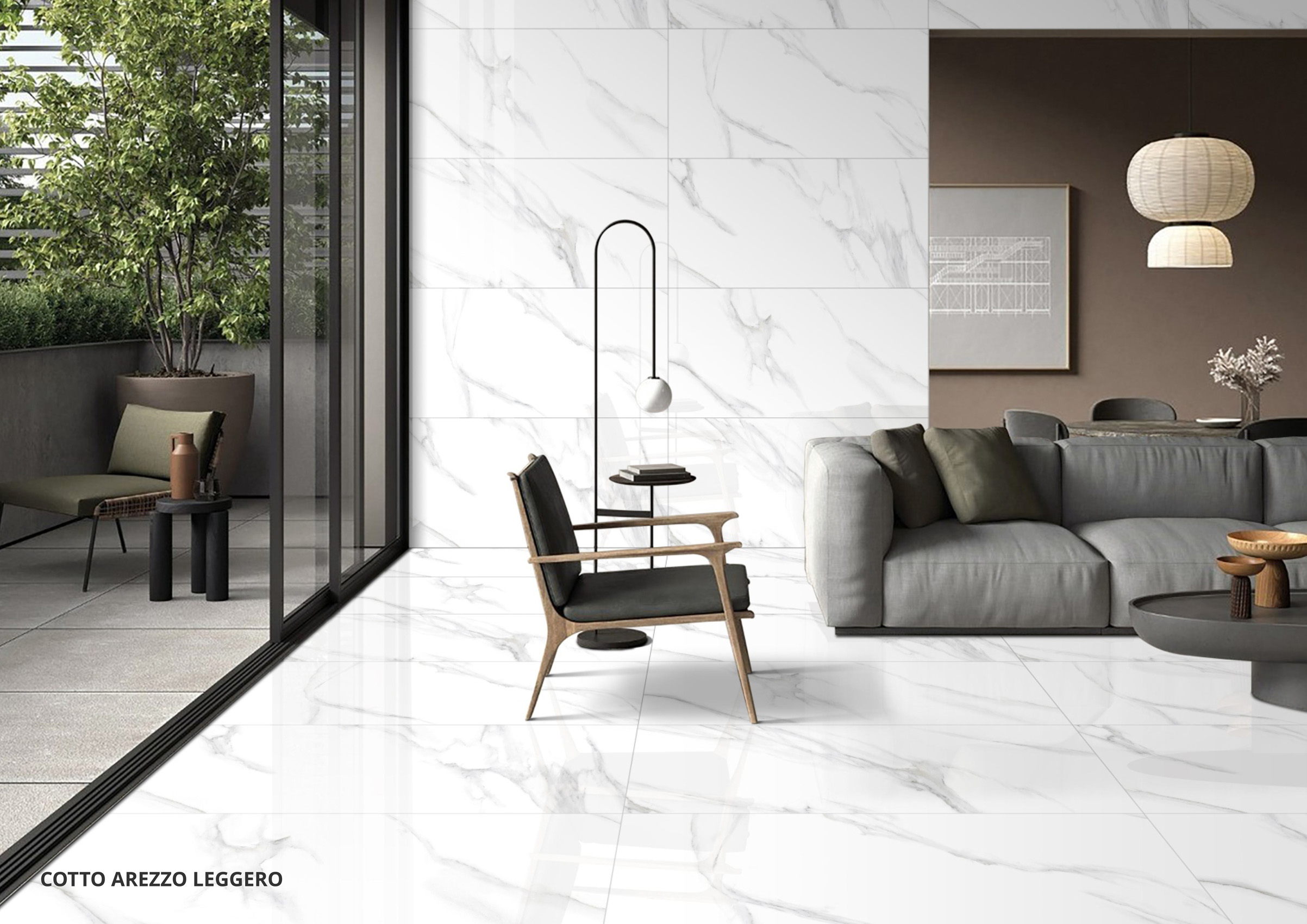 Living Room Tiles Mockup, Living Room Tiles Preview