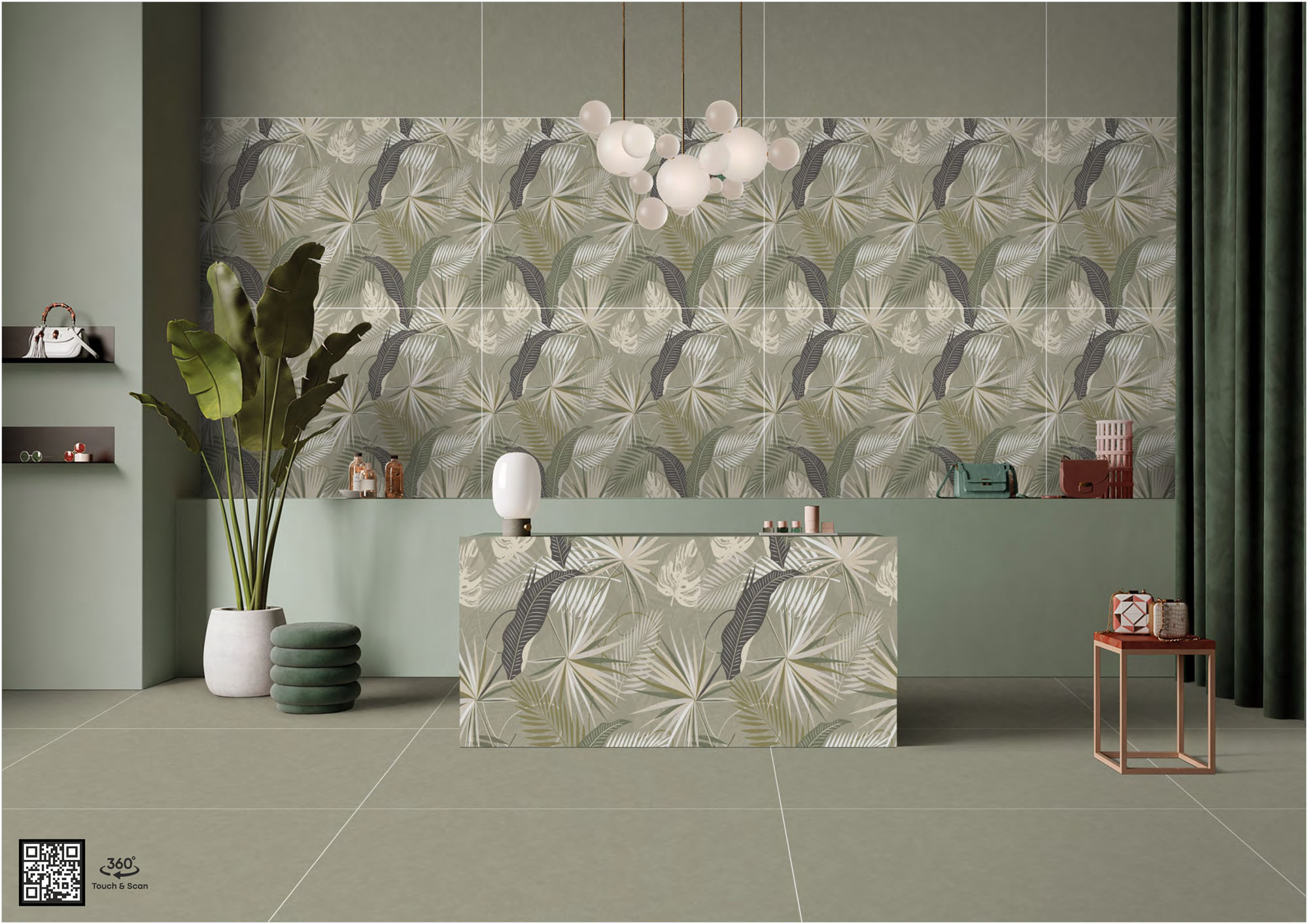 Reception Tiles Mockup, Reception Tiles Preview