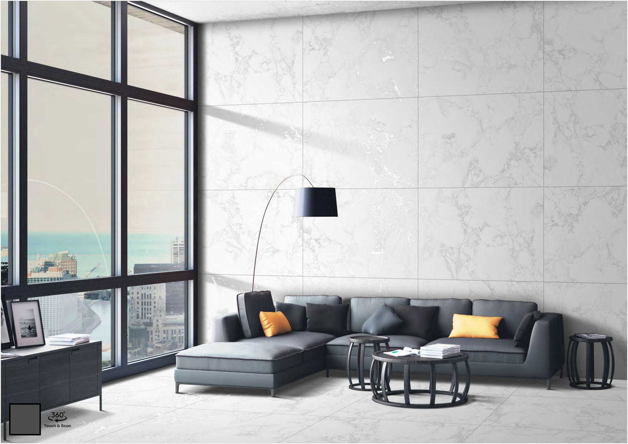 Living Room Tiles Mockup, Living Room Tiles Preview