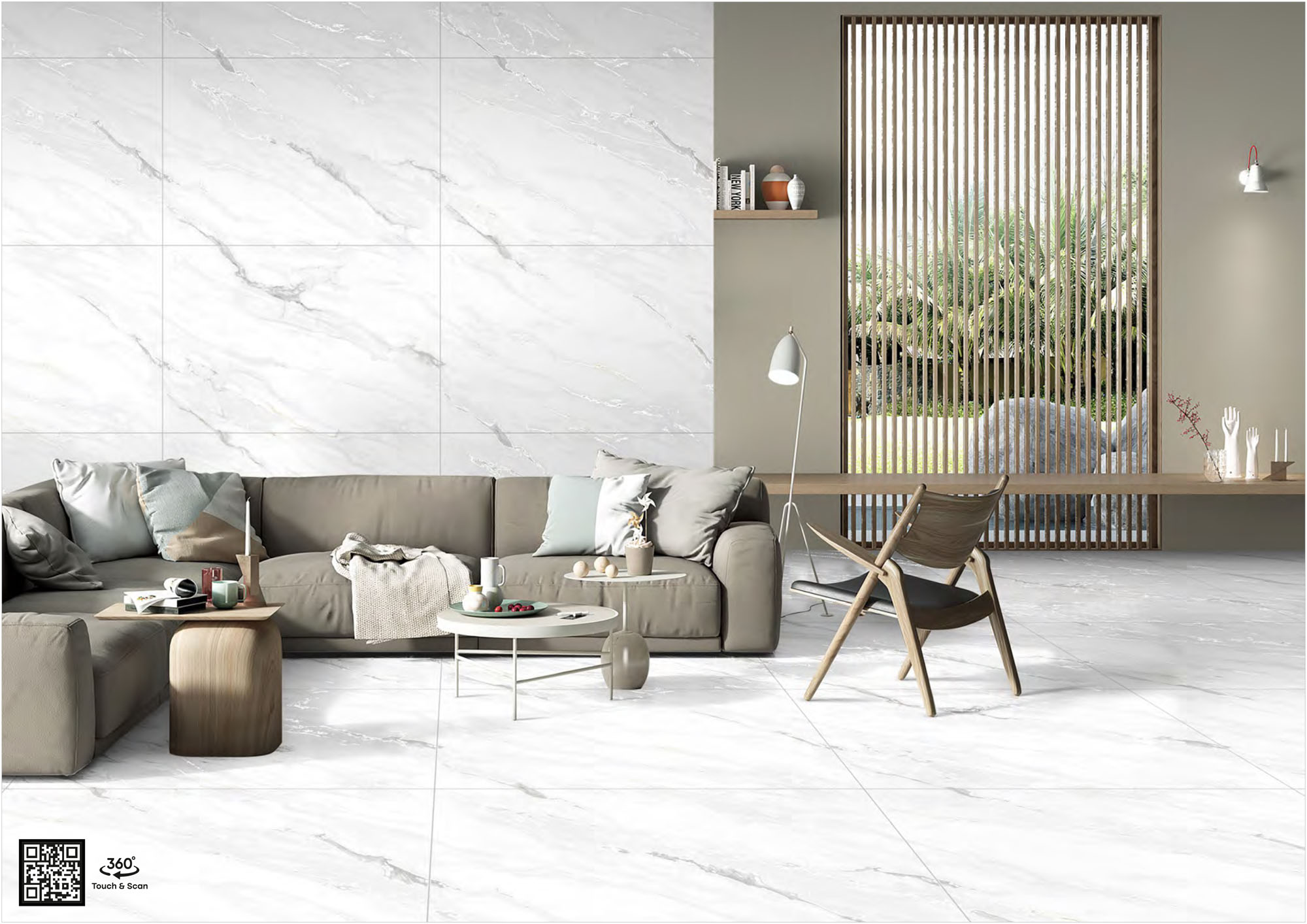 Living Room Tiles Mockup, Living Room Tiles Preview