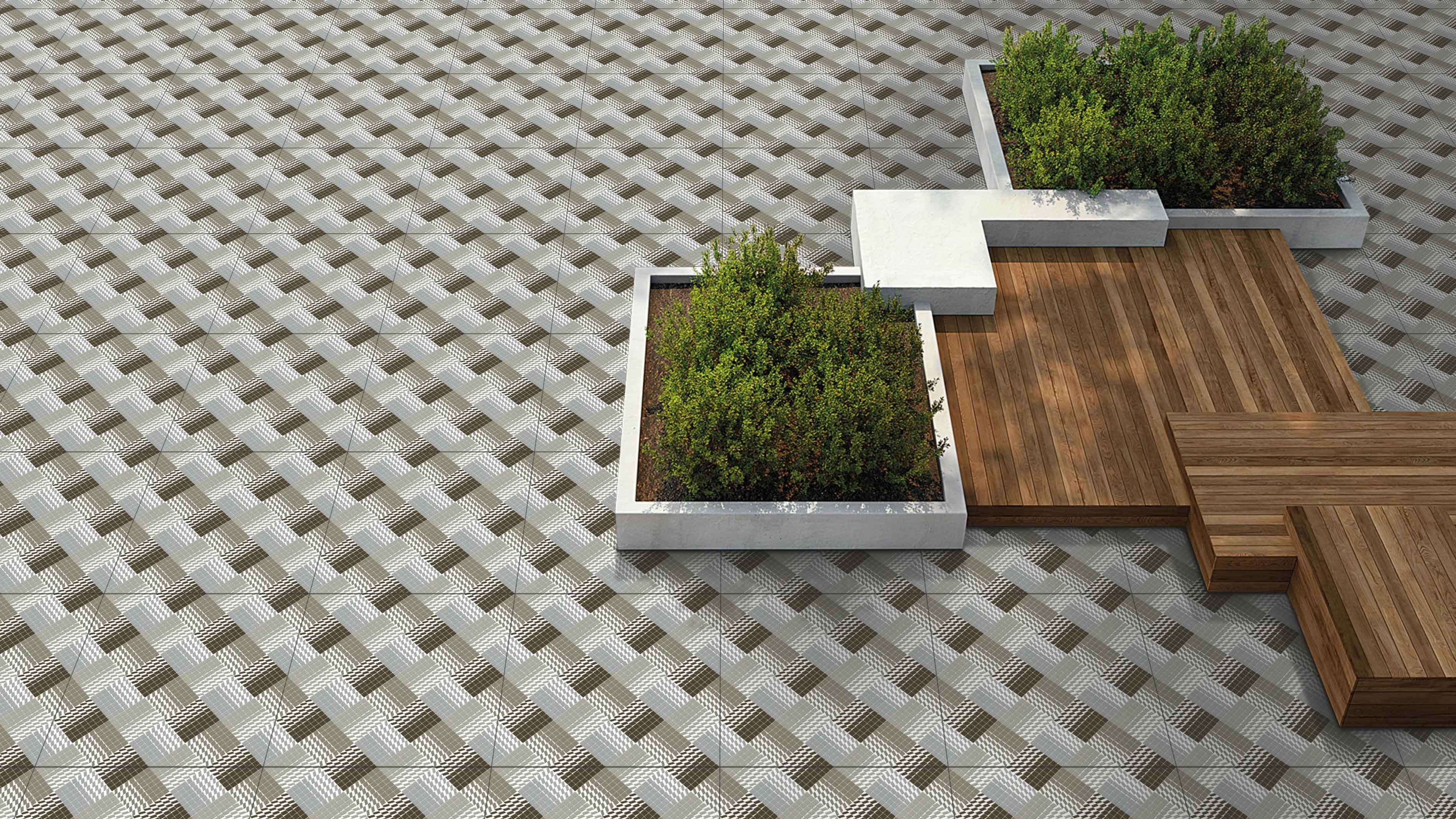 Outdoor Tiles Mockup, Outdoor Tiles Preview