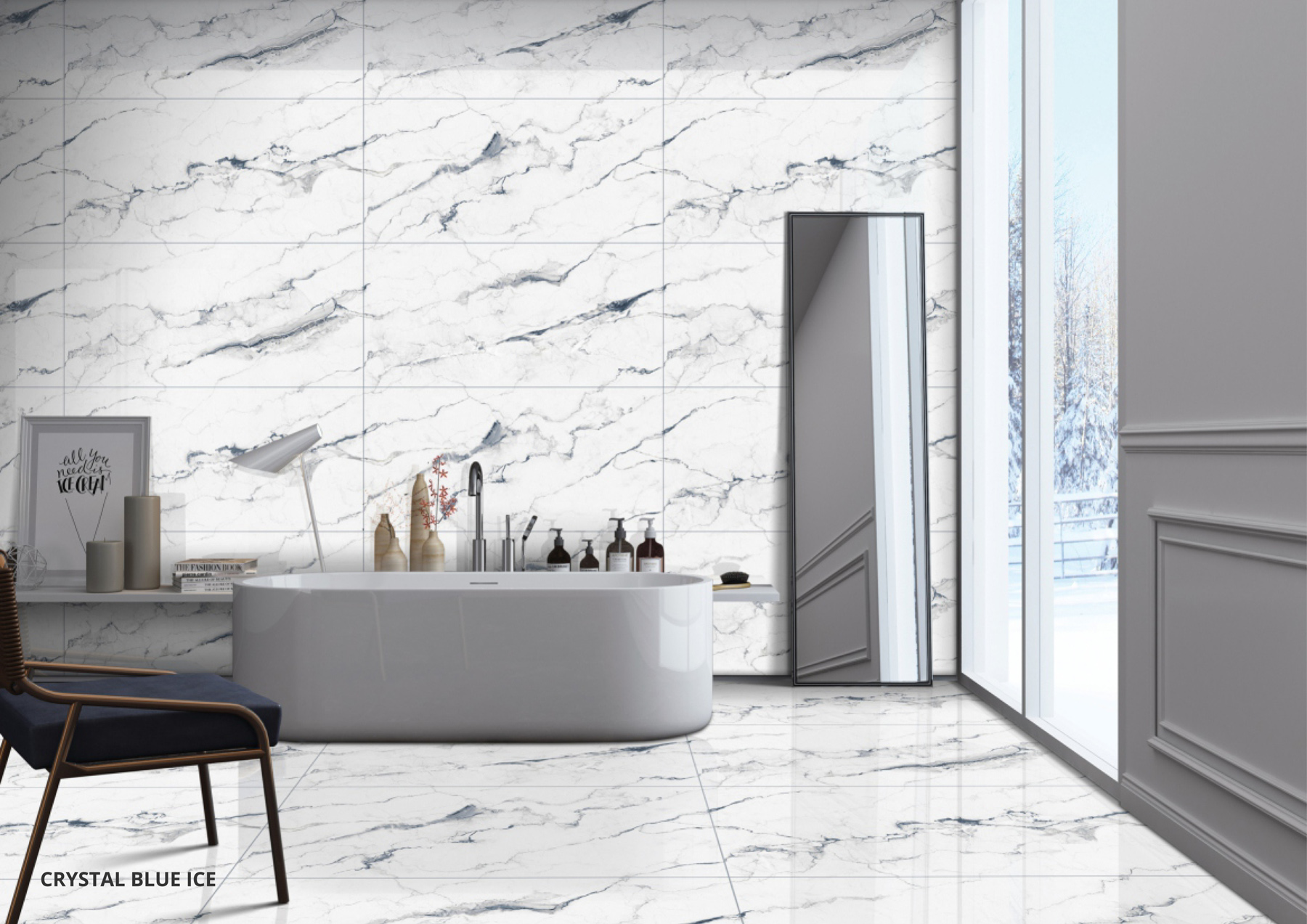 Bathroom Tiles Mockup, Bathroom Tiles Preview