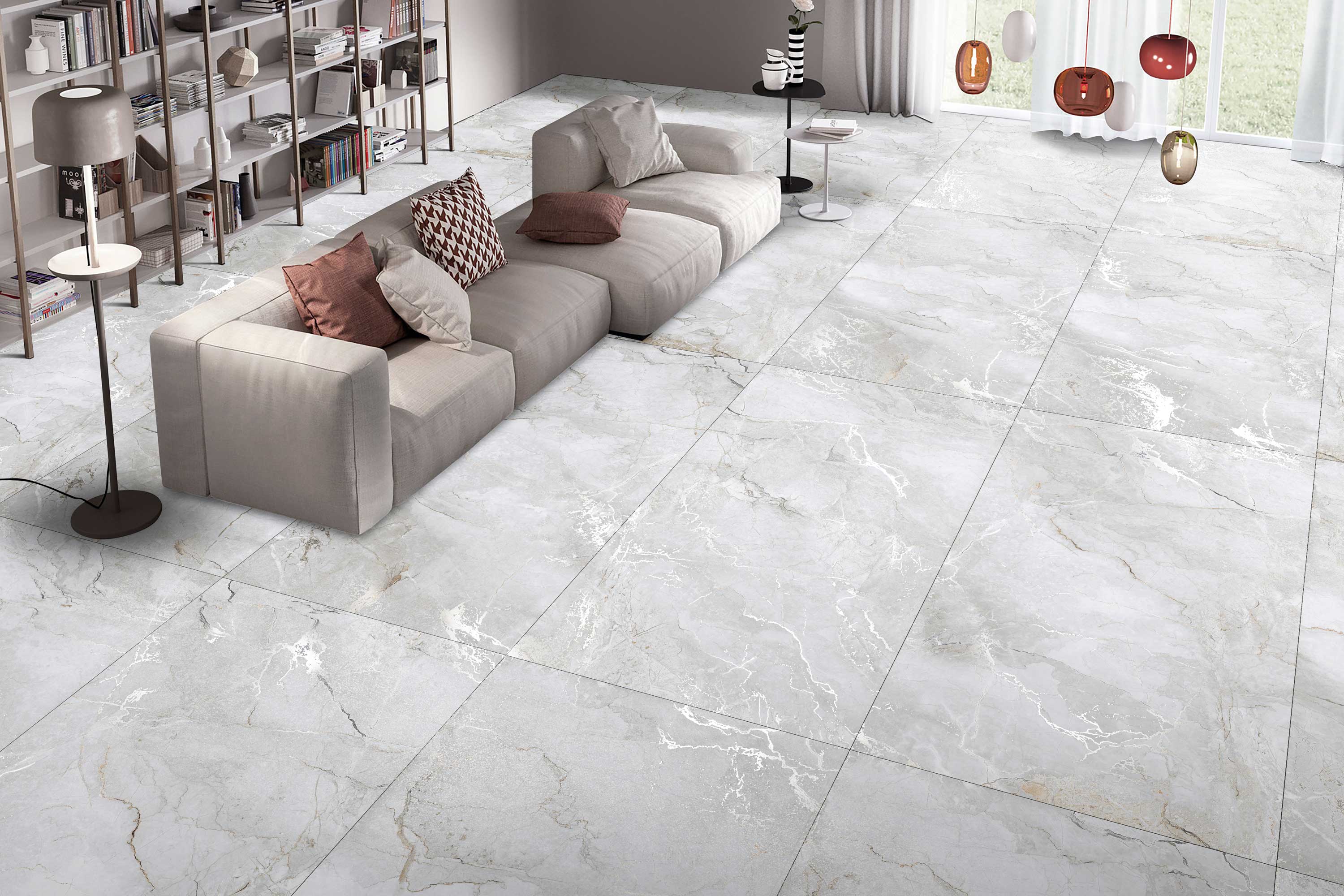 Living Room Tiles Mockup, Living Room Tiles Preview