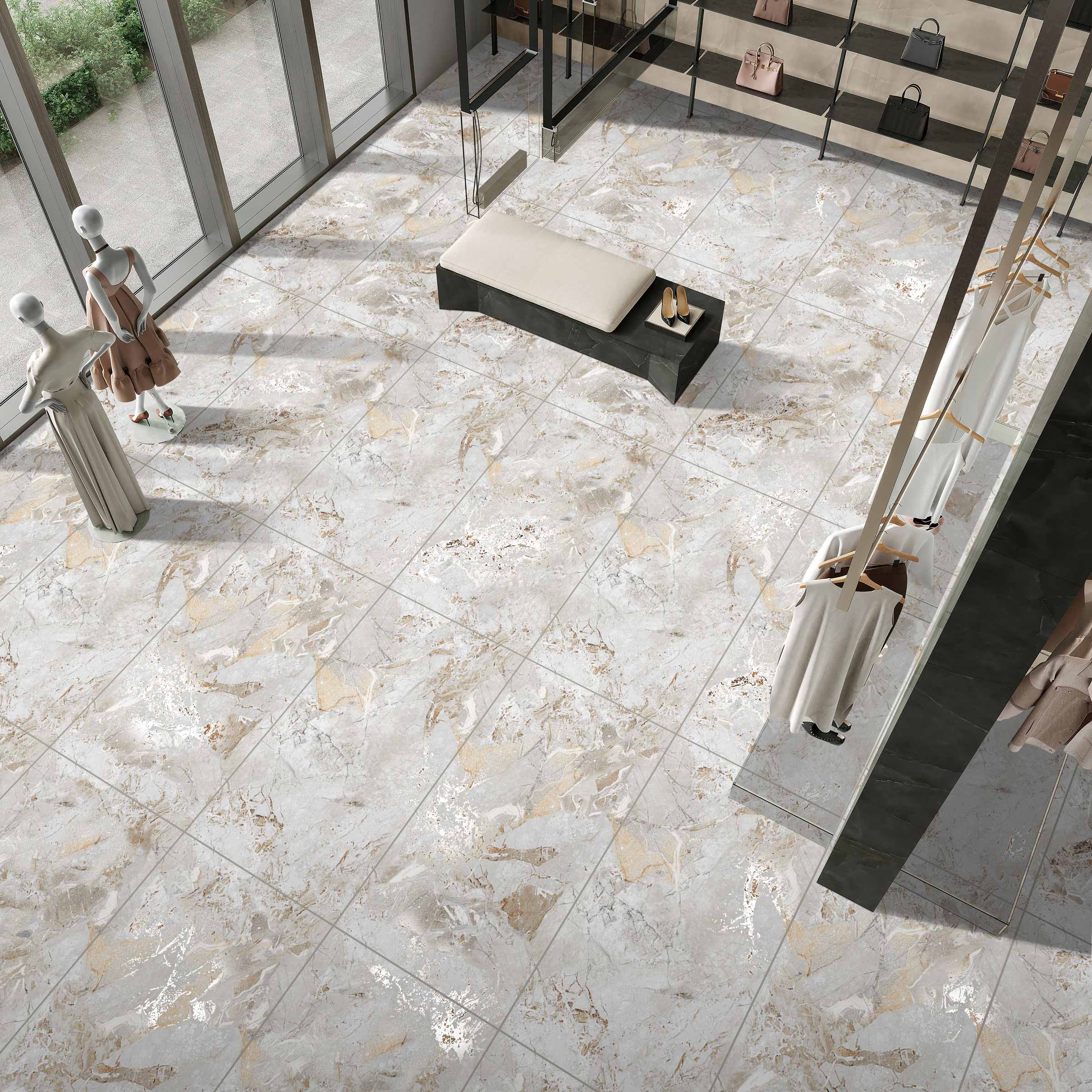 Showroom Tiles Mockup, Showroom Tiles Preview
