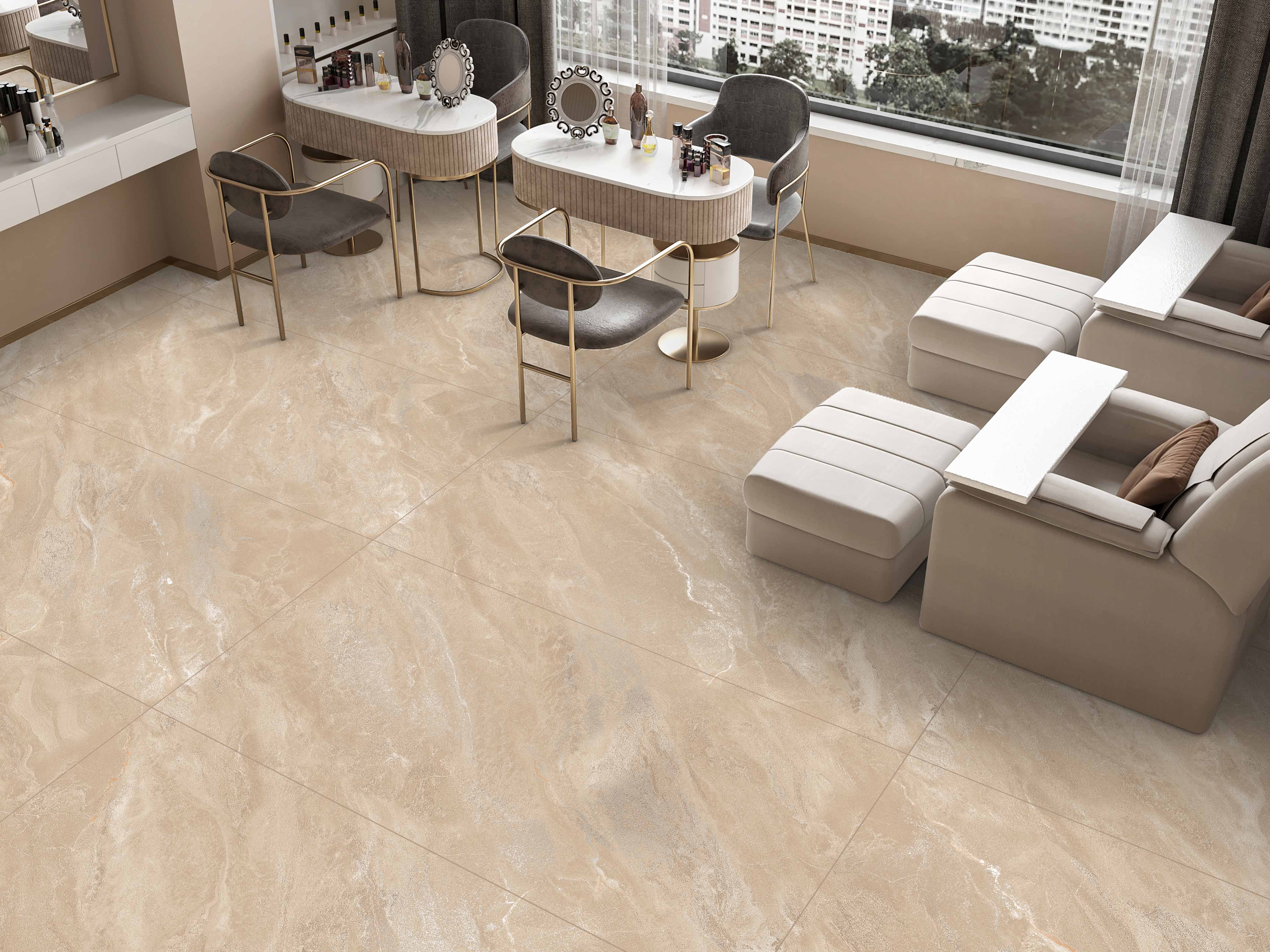 Living Room Tiles Mockup, Living Room Tiles Preview