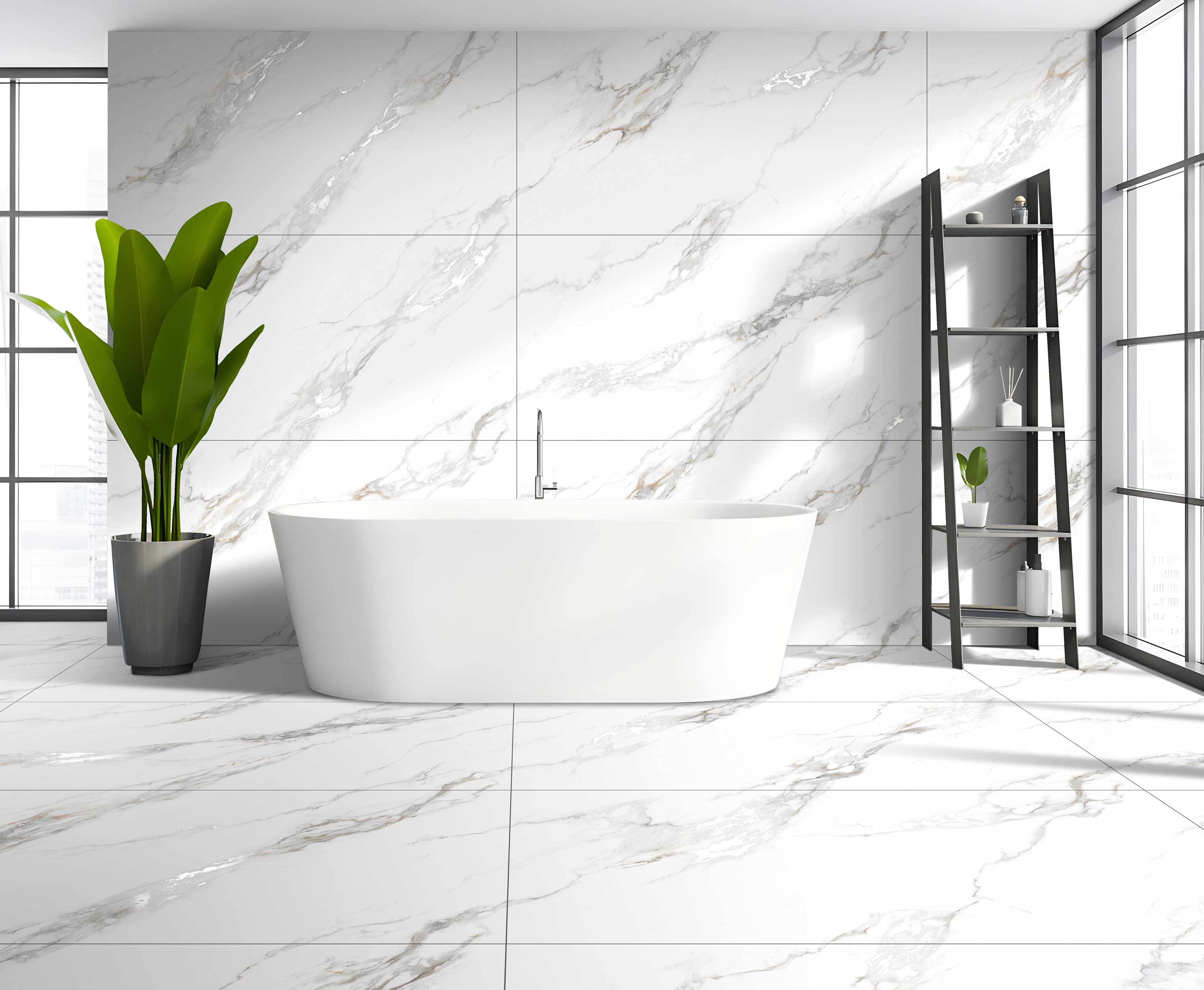 Bathroom Tiles Mockup, Bathroom Tiles Preview