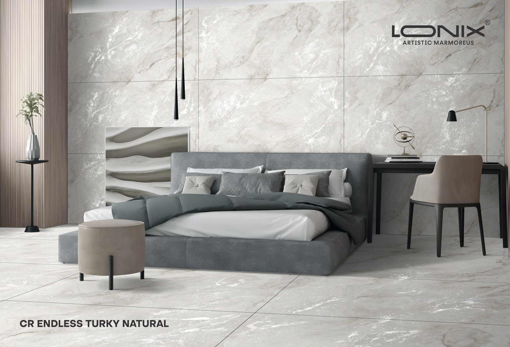 Bedroom Tiles Mockup, Bedroom Tiles Preview