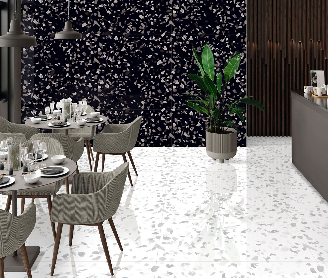 Kitchen Tiles Mockup, Kitchen Tiles Preview