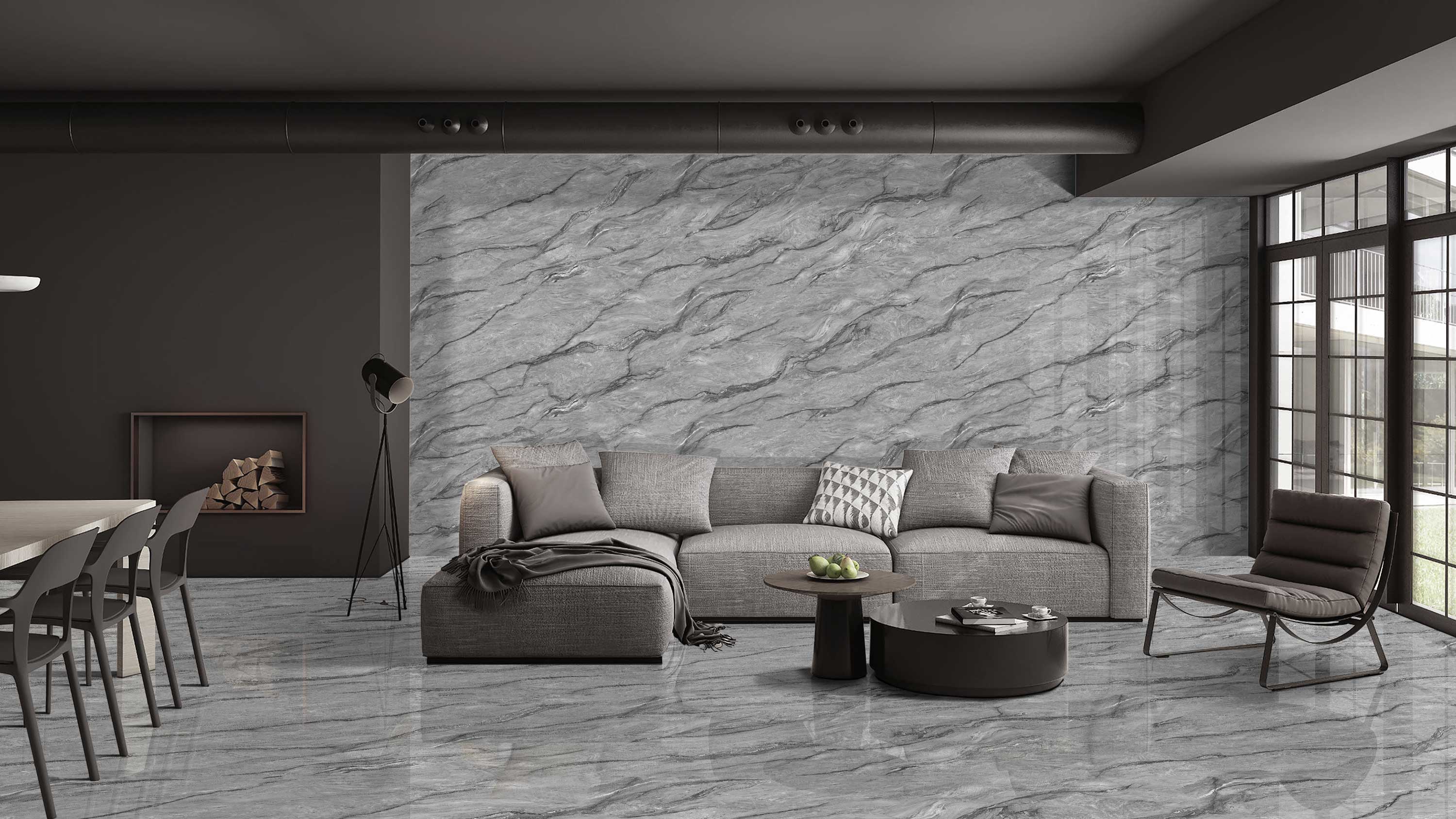 Living Room Tiles Mockup, Living Room Tiles Preview