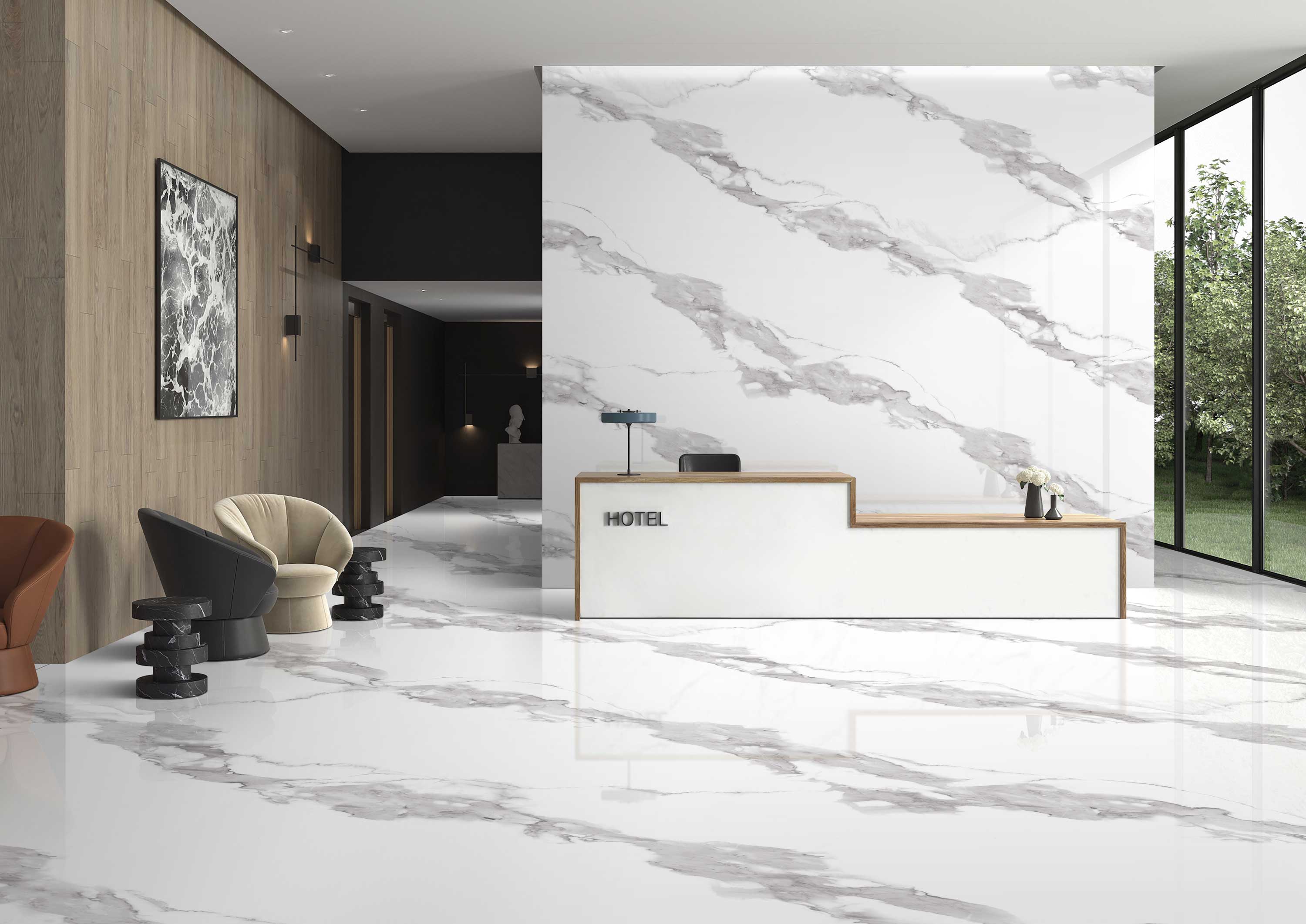 Reception Tiles Mockup, Reception Tiles Preview