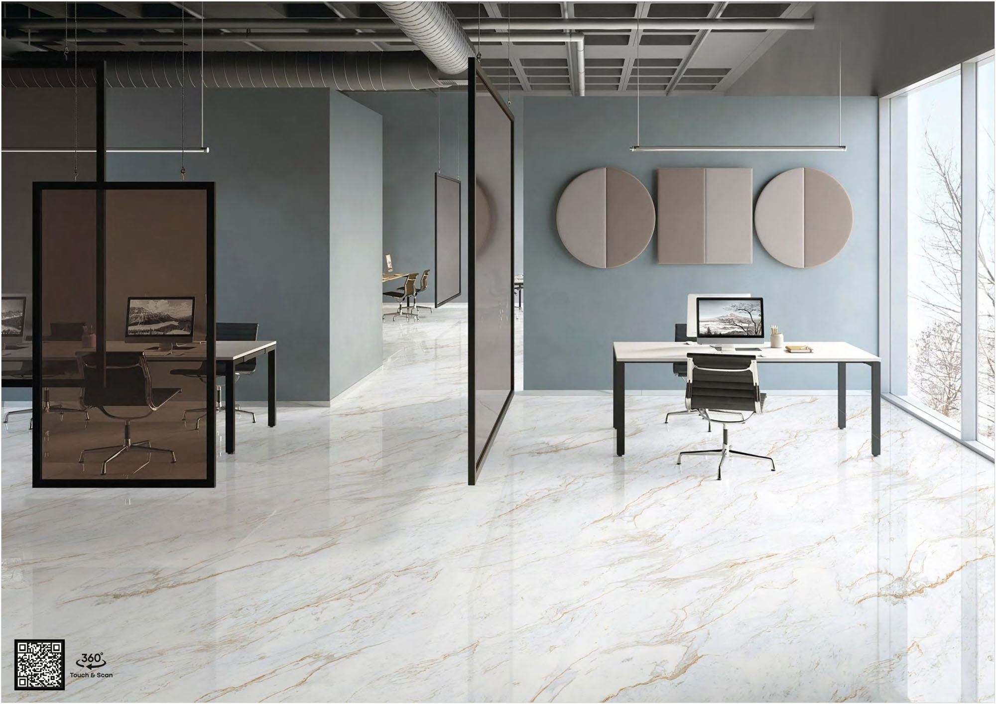 Office Tiles Mockup, Office Tiles Preview