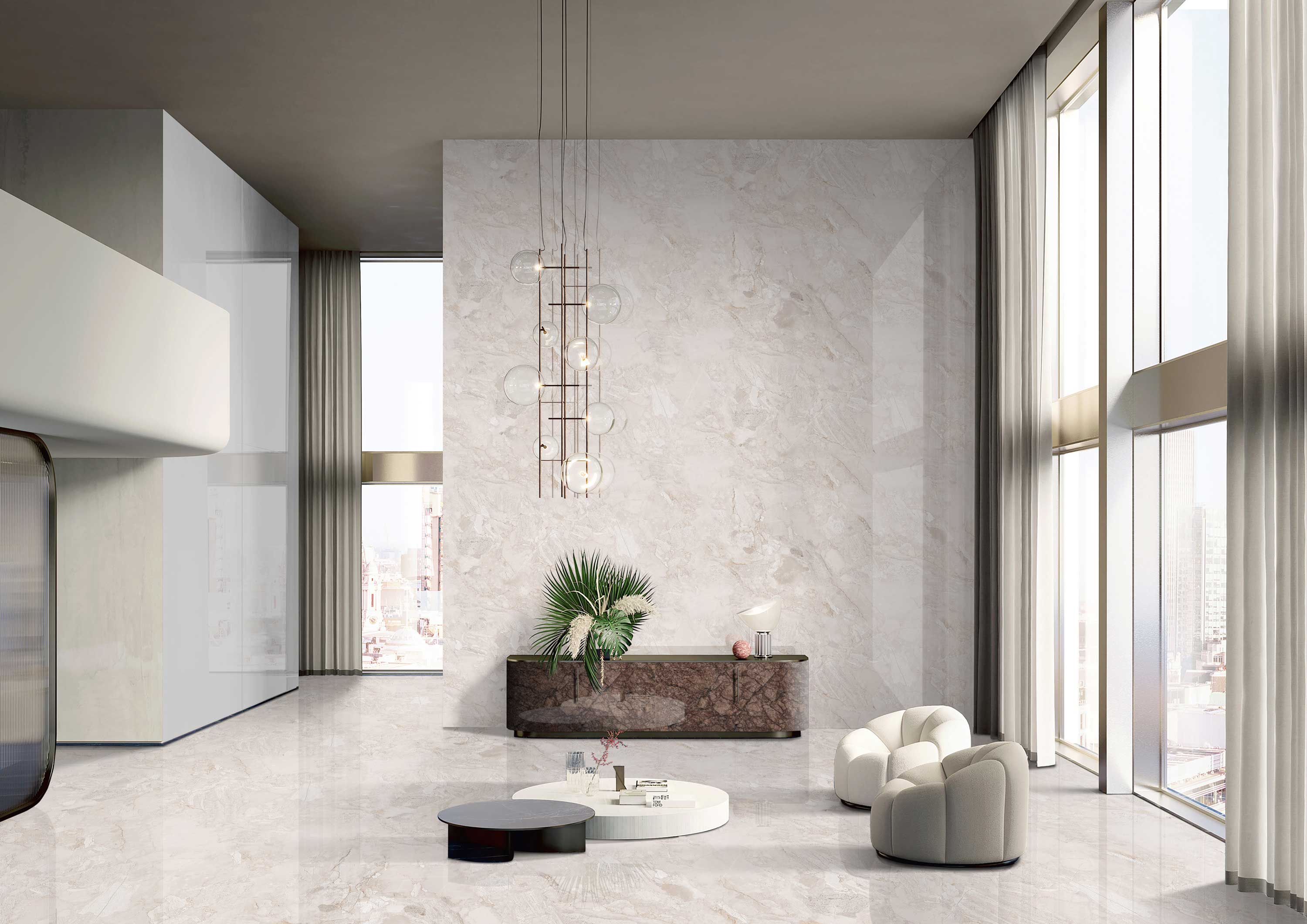 Living Room Tiles Mockup, Living Room Tiles Preview