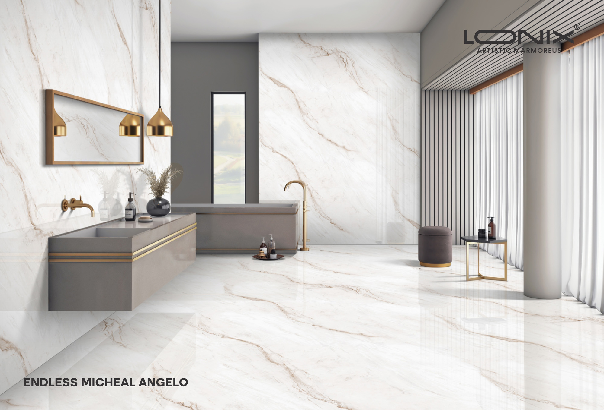 Bathroom Tiles Mockup, Bathroom Tiles Preview