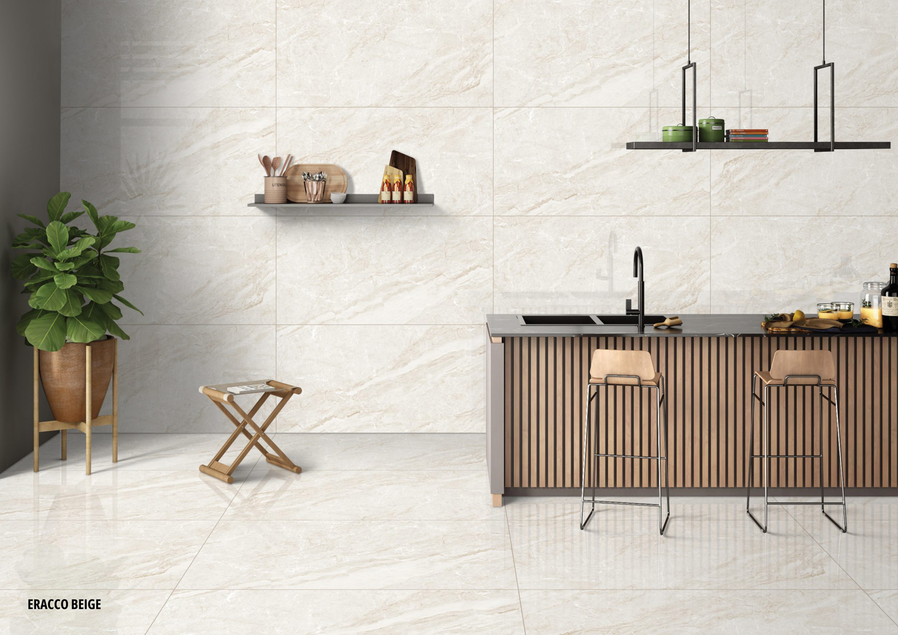 Kitchen Tiles Mockup, Kitchen Tiles Preview