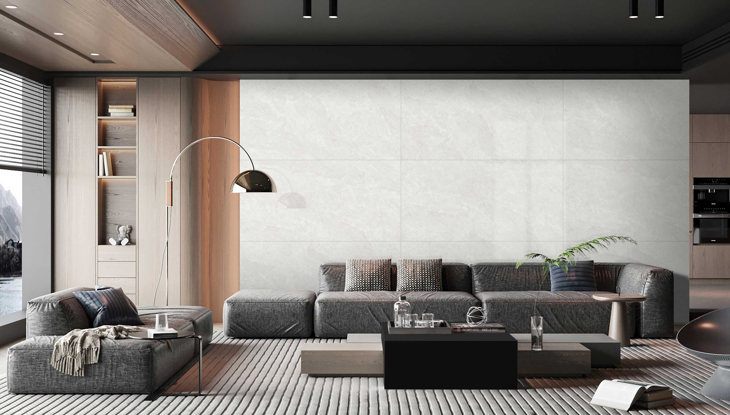 Living Room Tiles Mockup, Living Room Tiles Preview