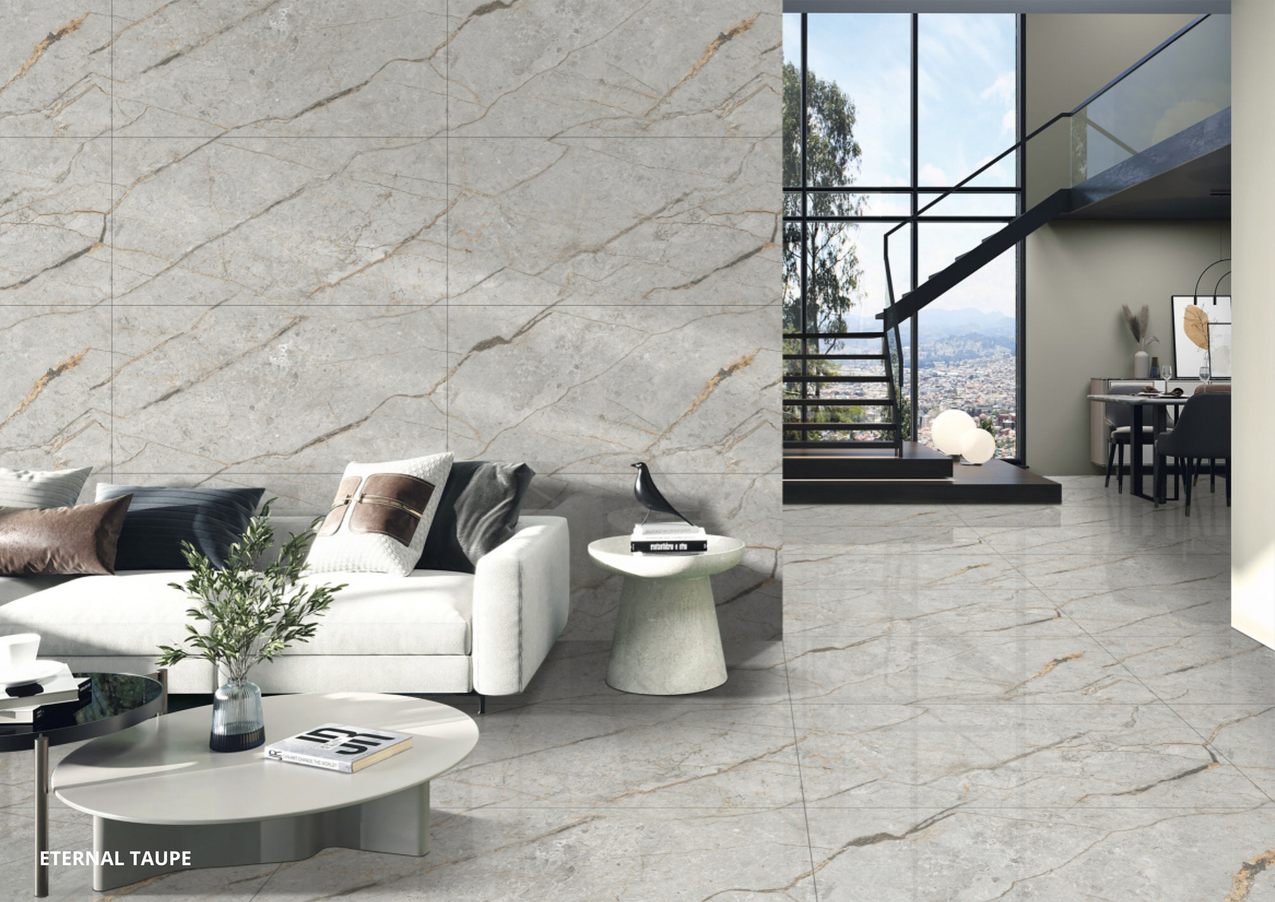 Living Room Tiles Mockup, Living Room Tiles Preview