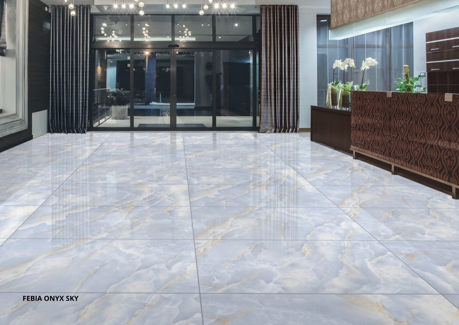 Reception Tiles Mockup, Reception Tiles Preview