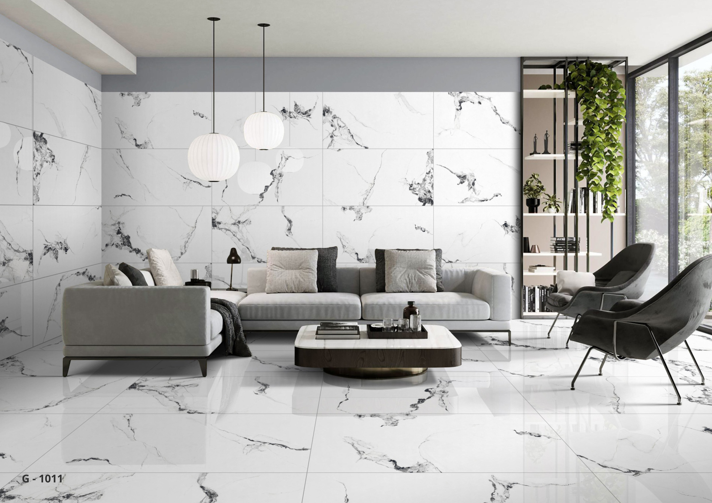 Living Room Tiles Mockup, Living Room Tiles Preview