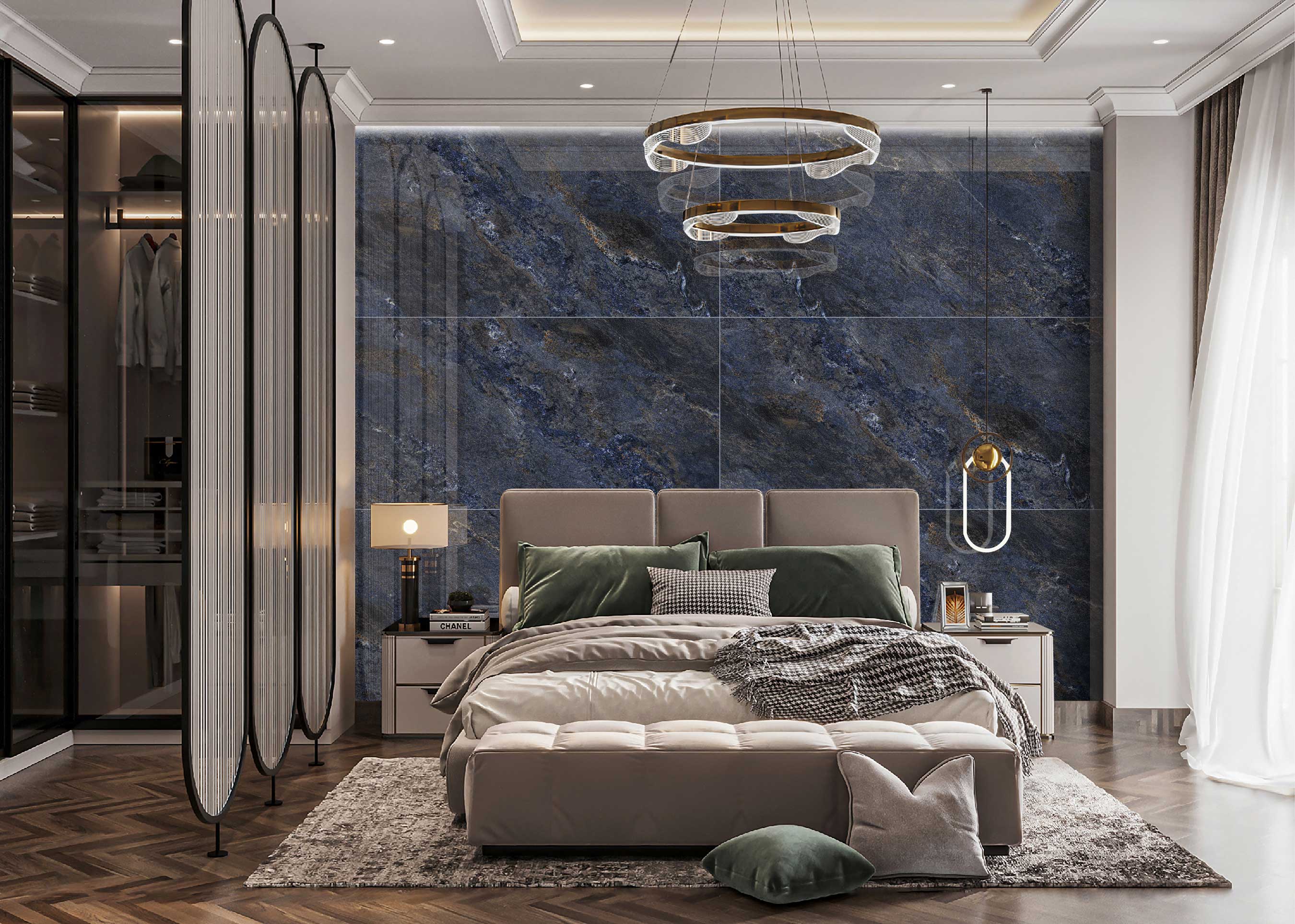 Bedroom Tiles Mockup, Bedroom Tiles Preview