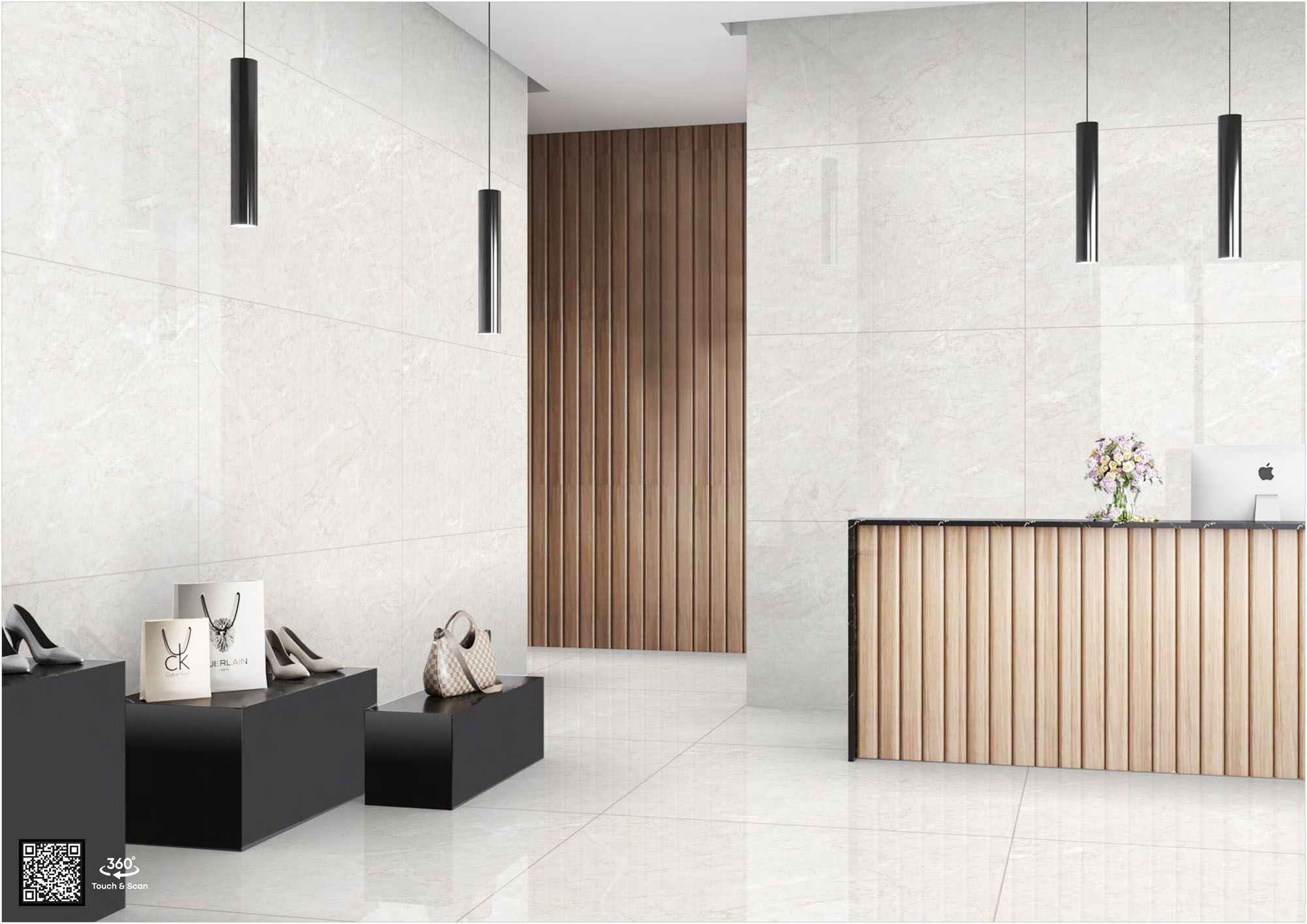 Reception Tiles Mockup, Reception Tiles Preview